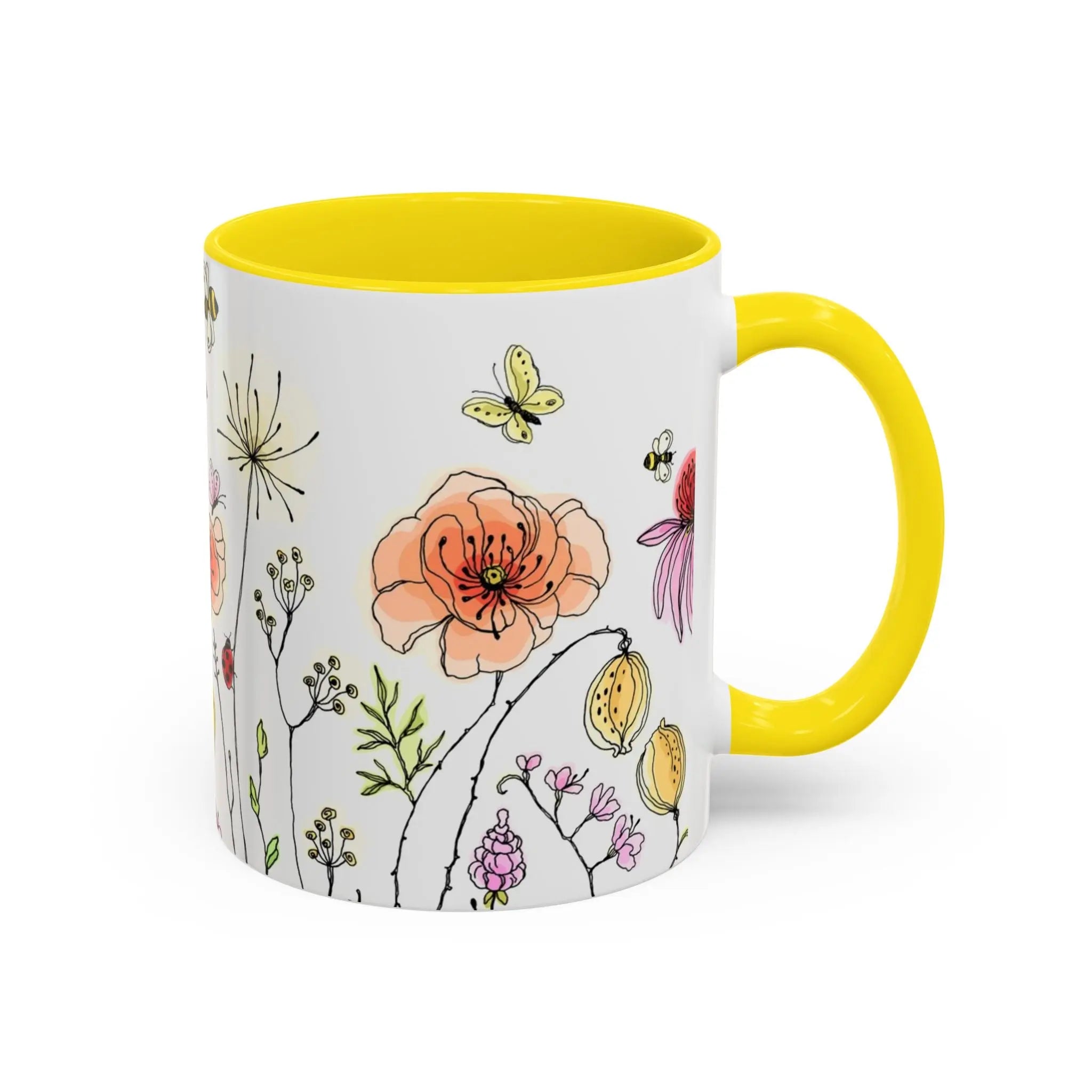 Floral Coffee Mug Printify