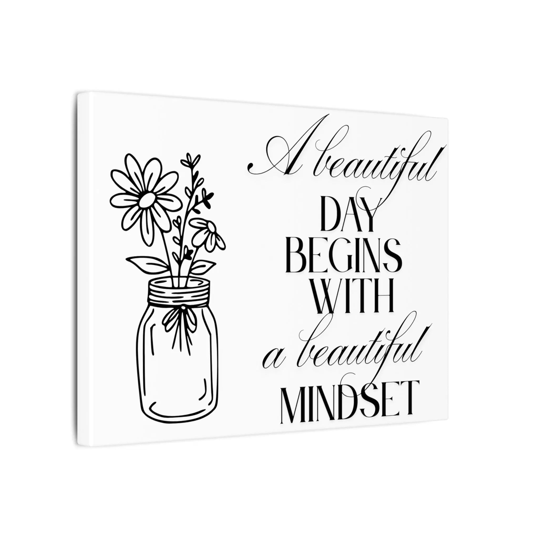 Beautiful Day Canvas Print Printify