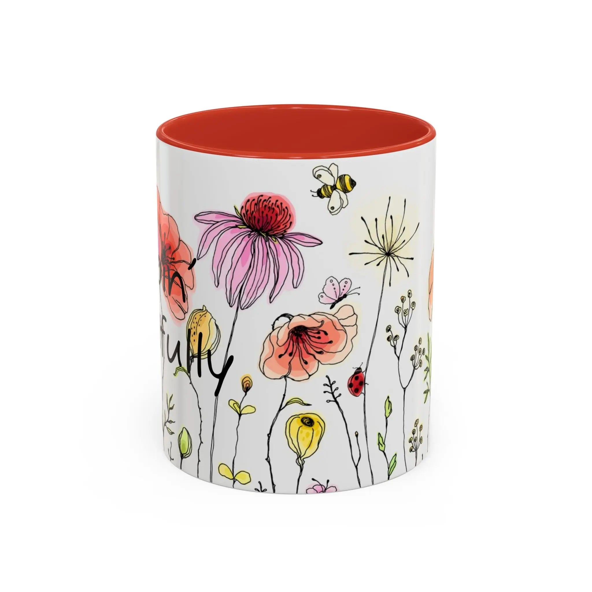 Floral Coffee Mug Printify