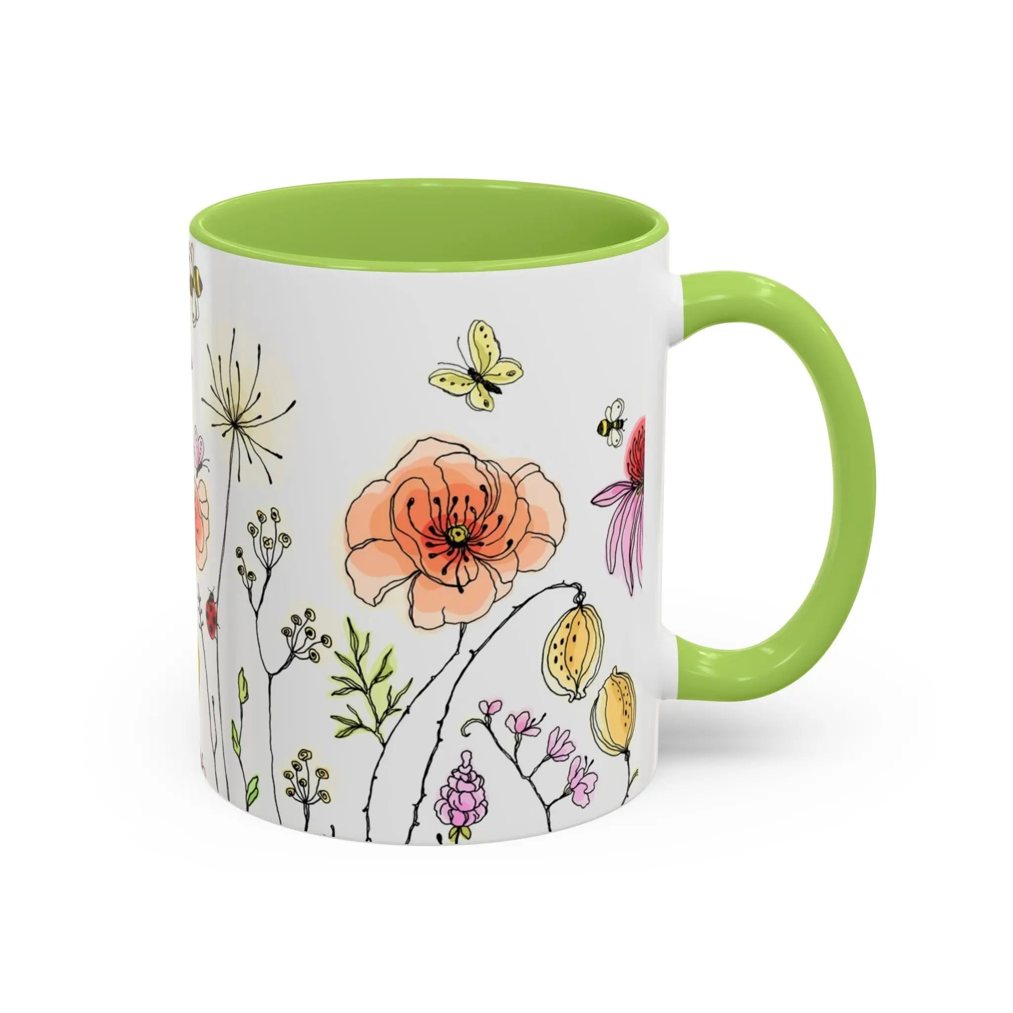 Floral Coffee Mug Printify