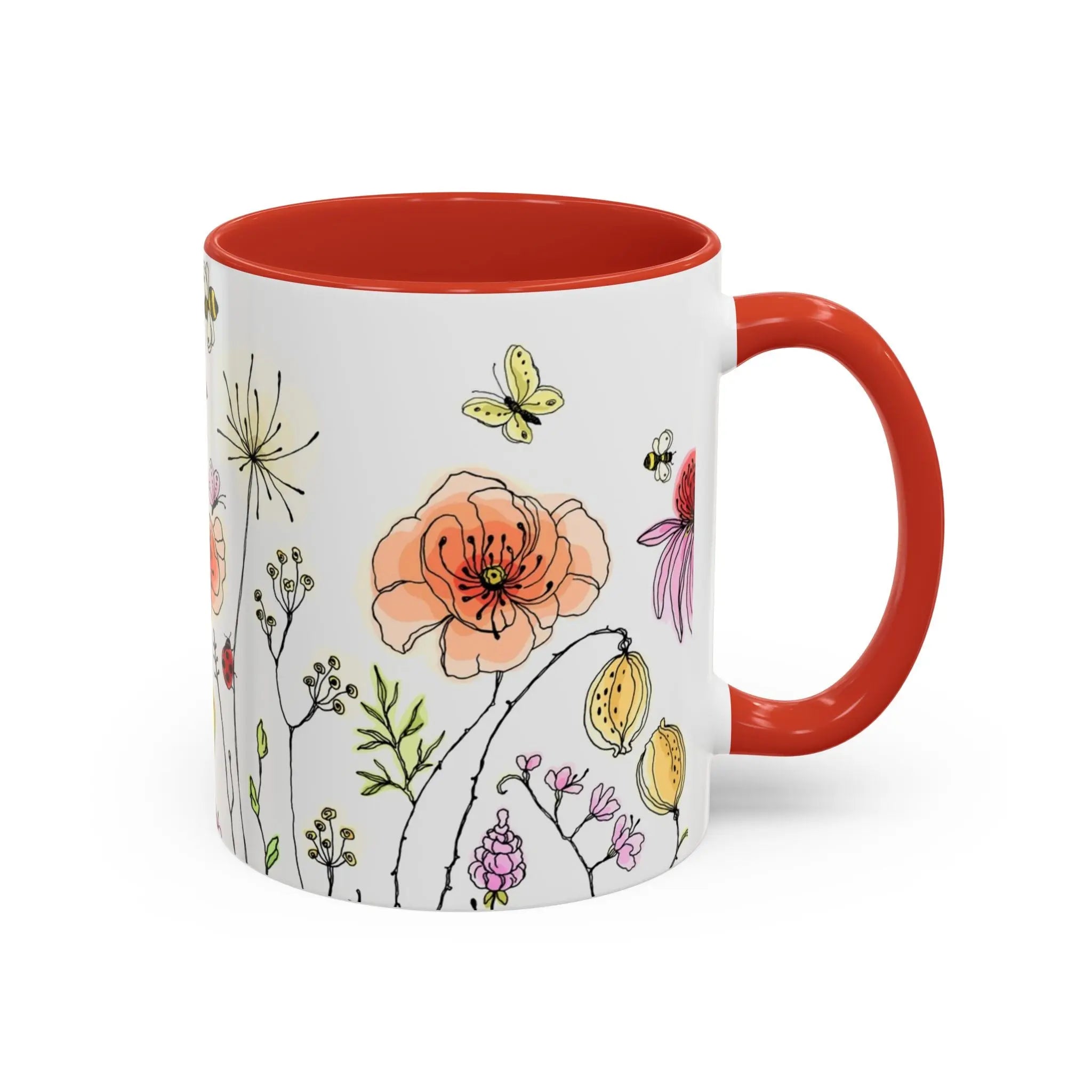 Floral Coffee Mug Printify