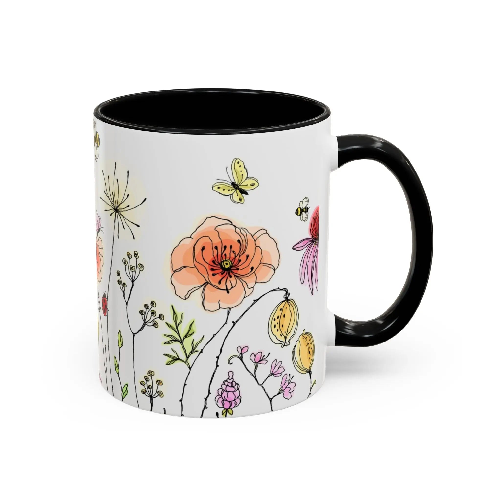 Floral Coffee Mug Printify