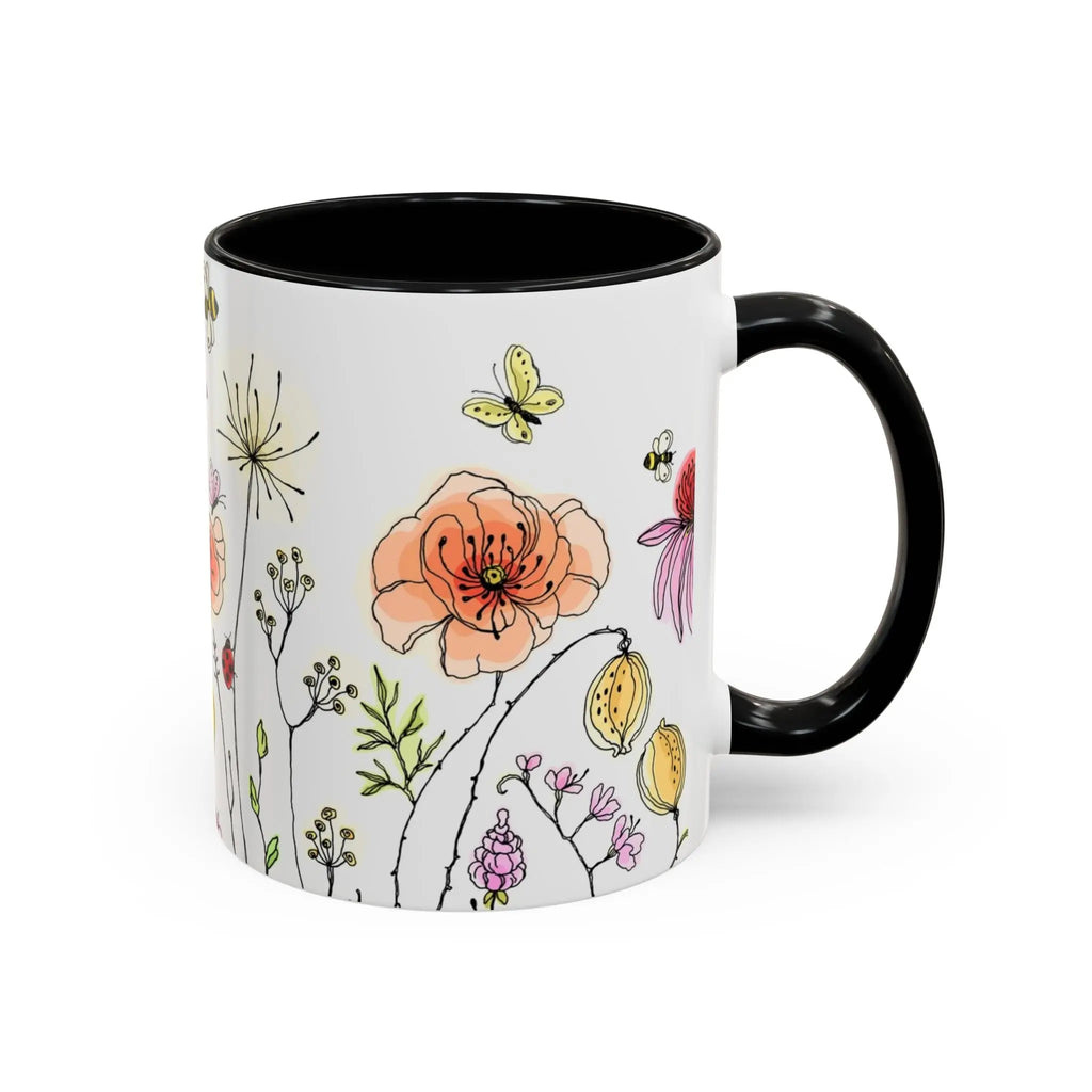 Floral Coffee Mug Printify