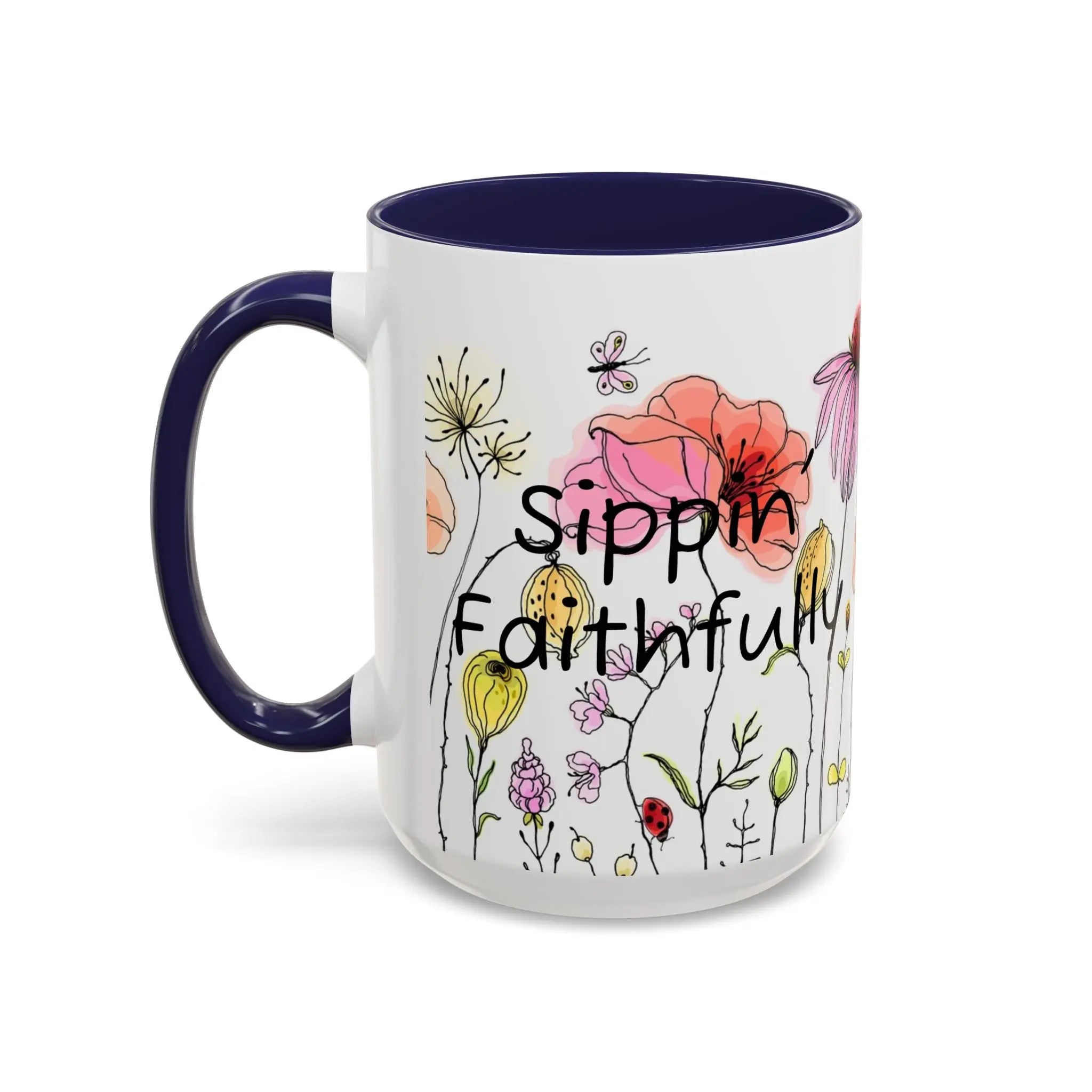 Floral Coffee Mug Printify