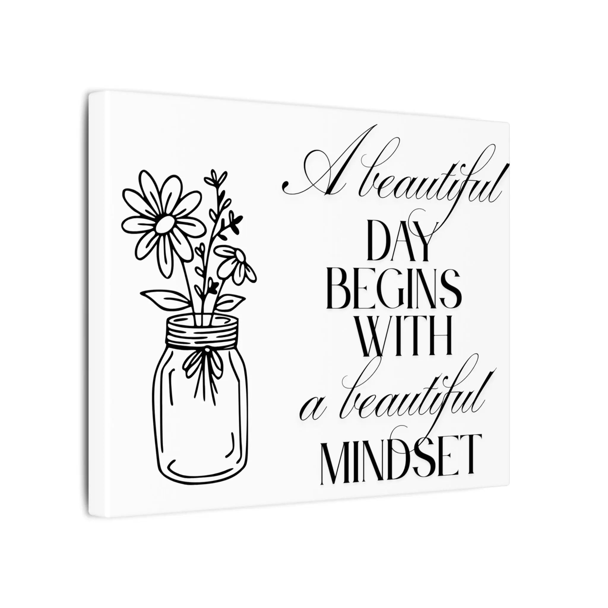 Beautiful Day Canvas Print Printify