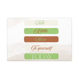 Self Talk Canvas Print Printify