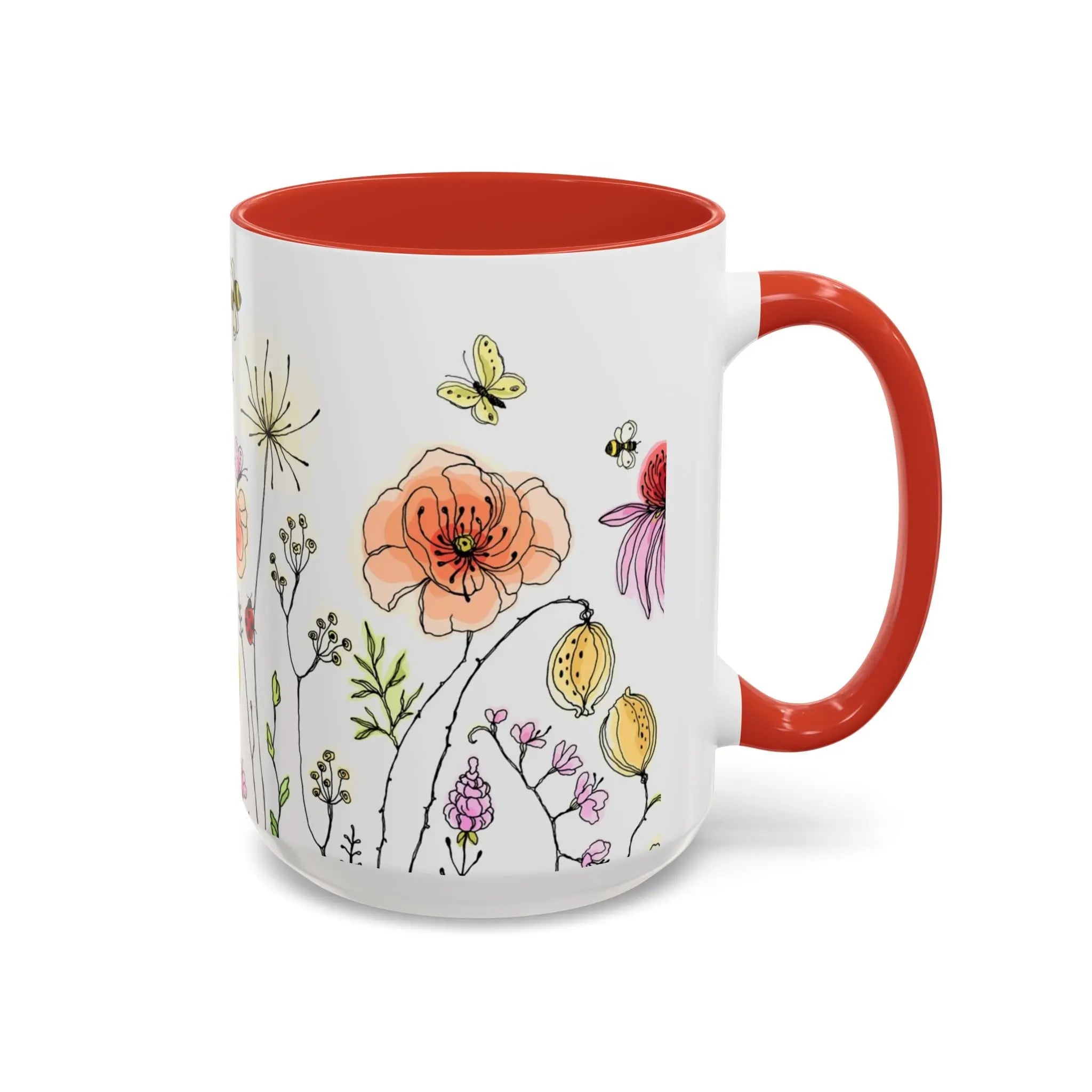 Floral Coffee Mug Printify