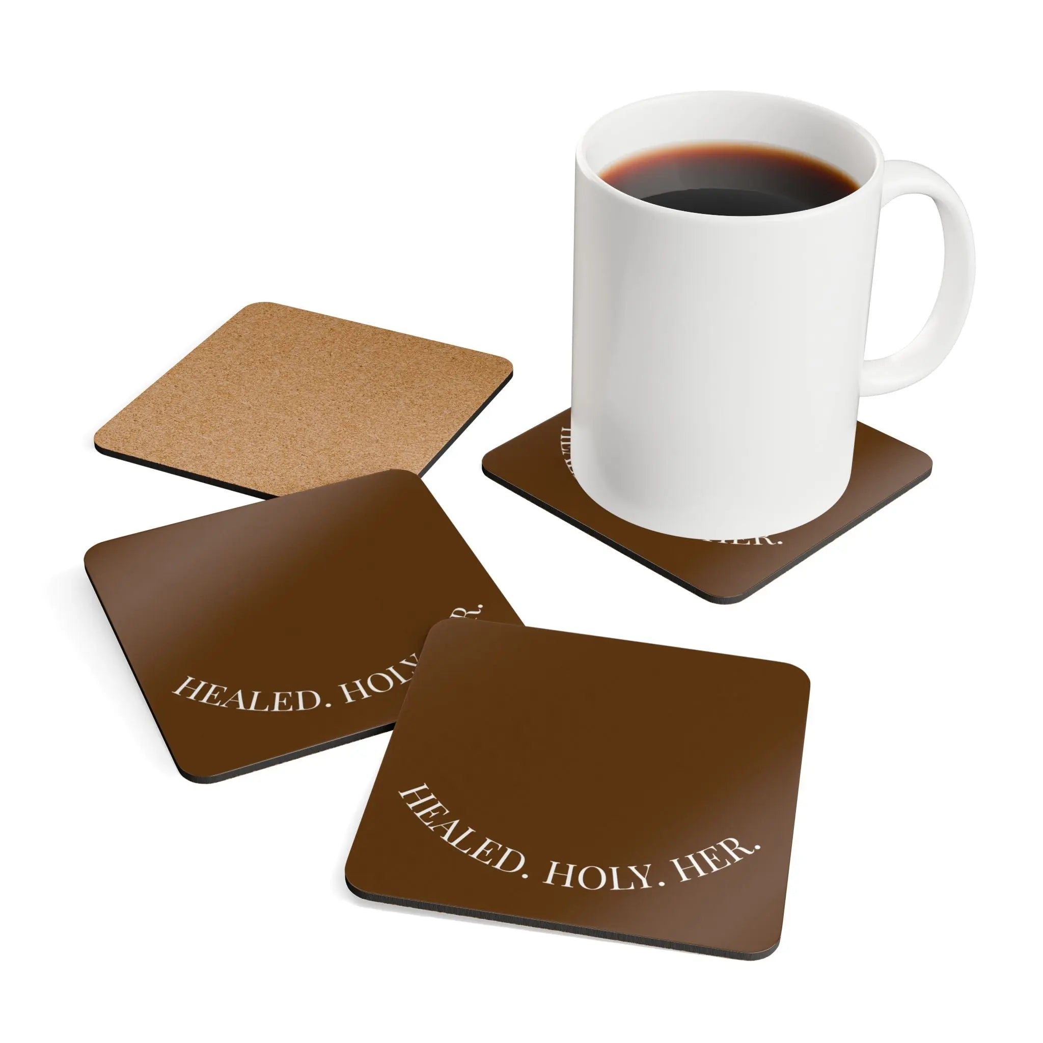 Corkwood Coaster Set Printify