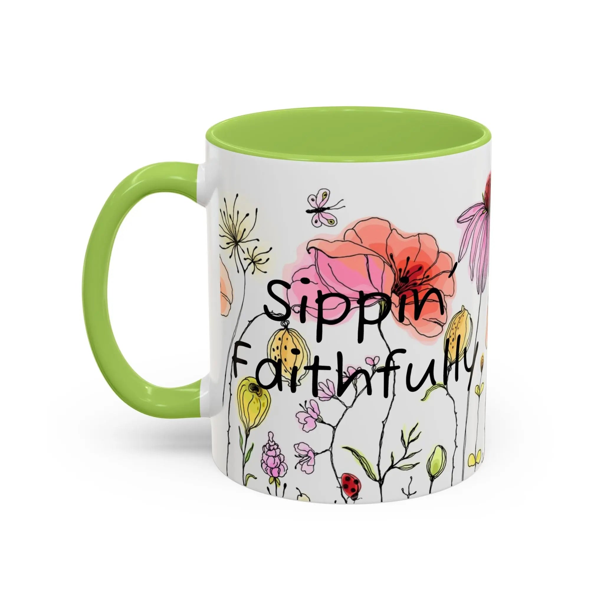 Floral Coffee Mug Printify