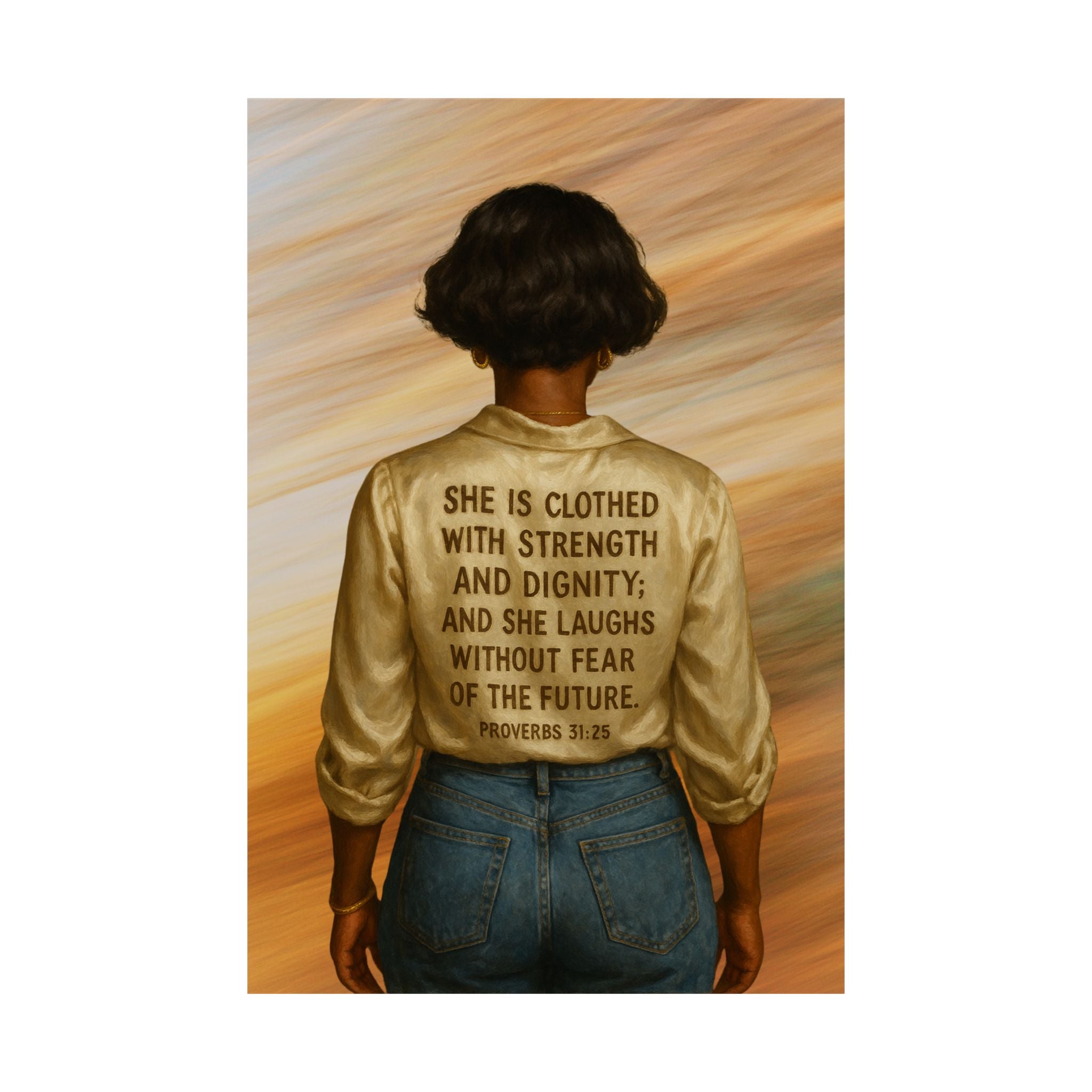 Vertical Poster - Proverbs 31 Woman Motivational Design Printify