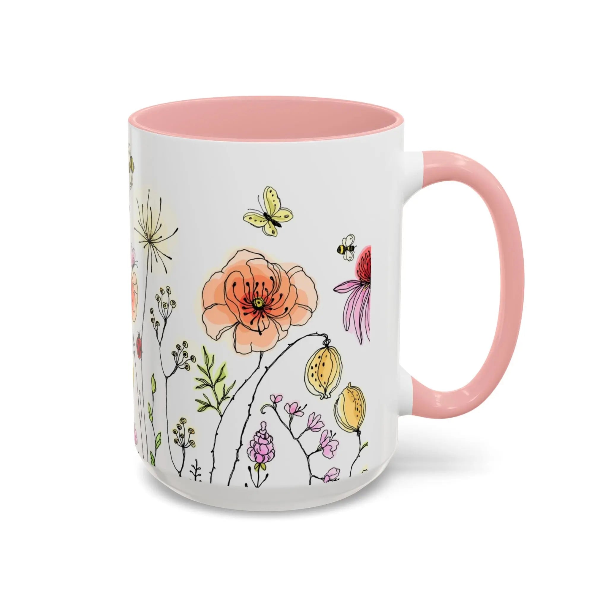 Floral Coffee Mug Printify