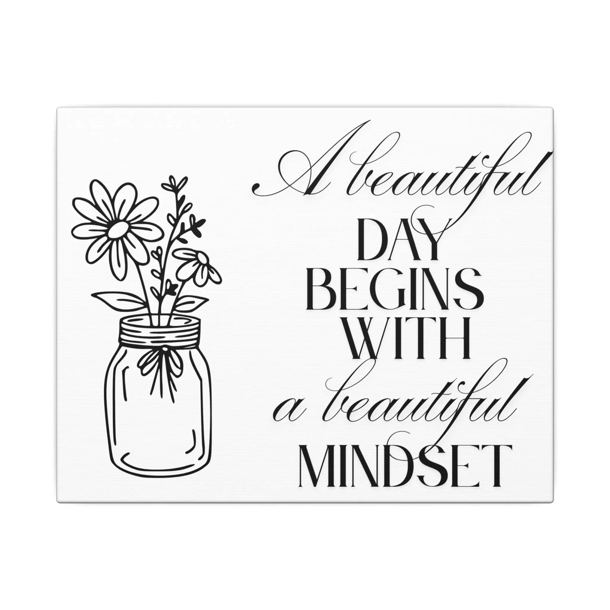 Beautiful Day Canvas Print Printify
