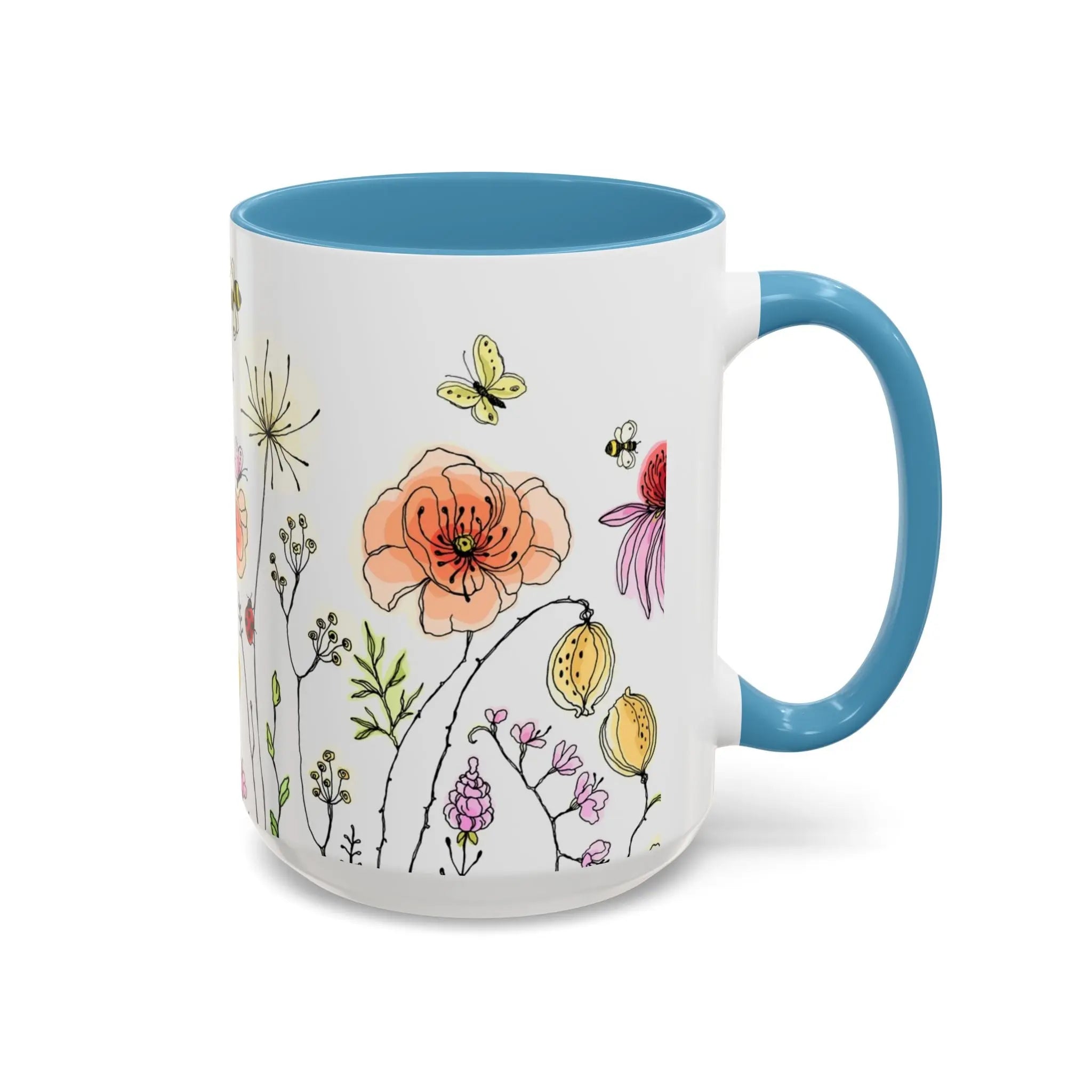 Floral Coffee Mug Printify
