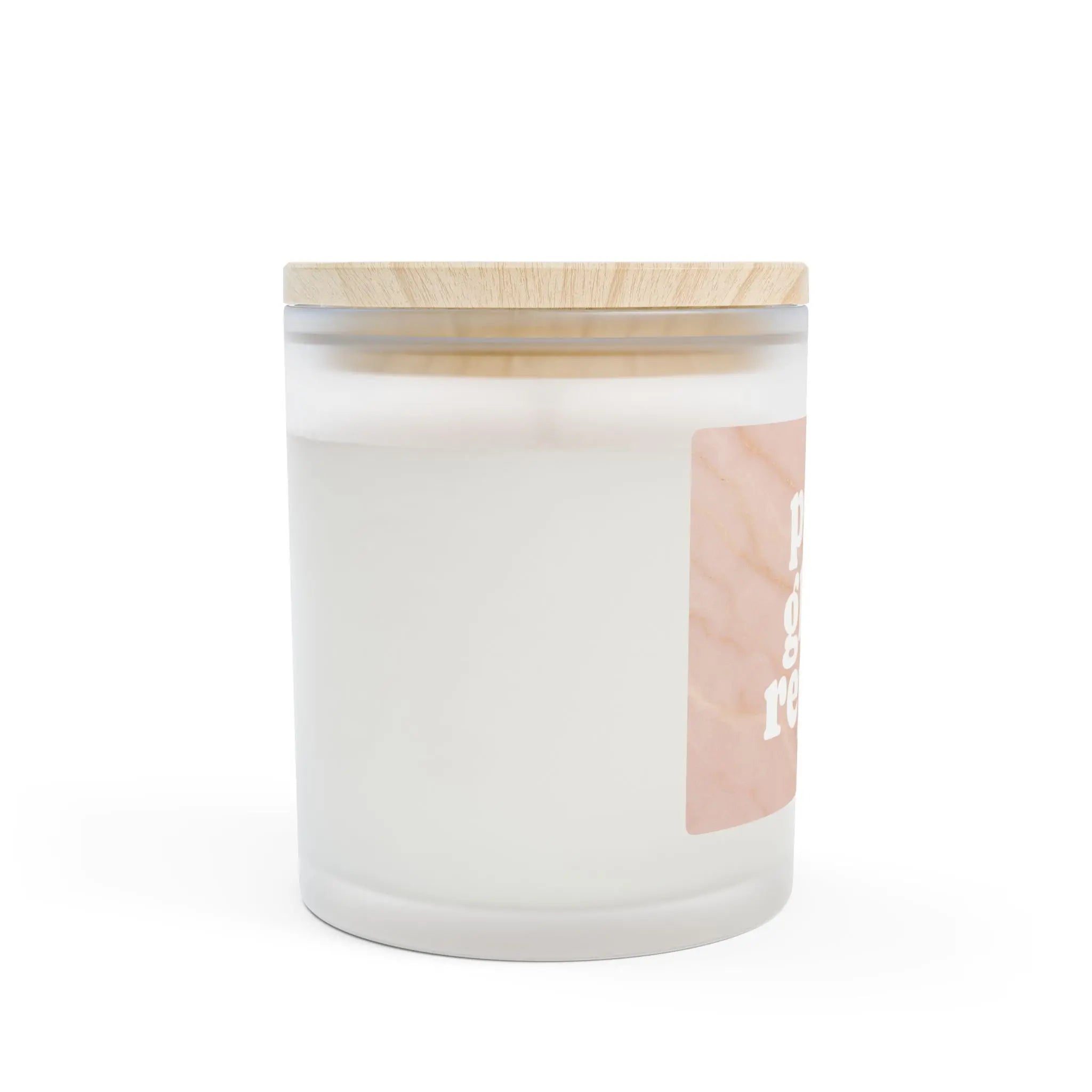 Frosted Glass Scented Candle Printify