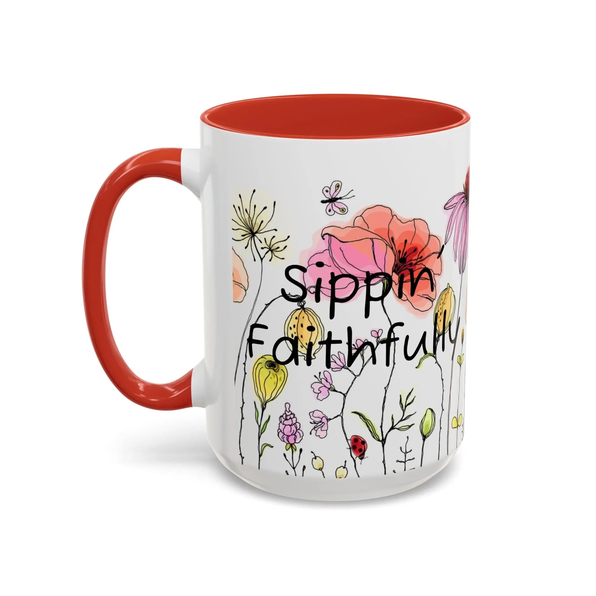 Floral Coffee Mug Printify