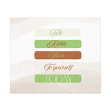Self Talk Canvas Print Printify