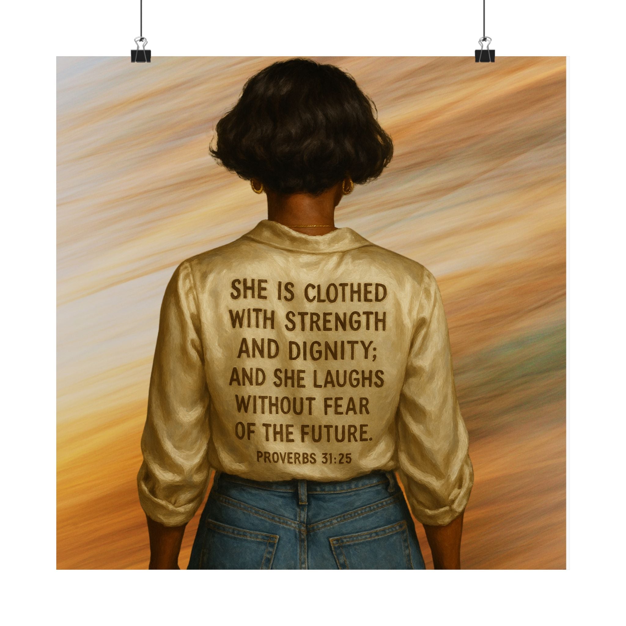 Vertical Poster - Proverbs 31 Woman Motivational Design Printify