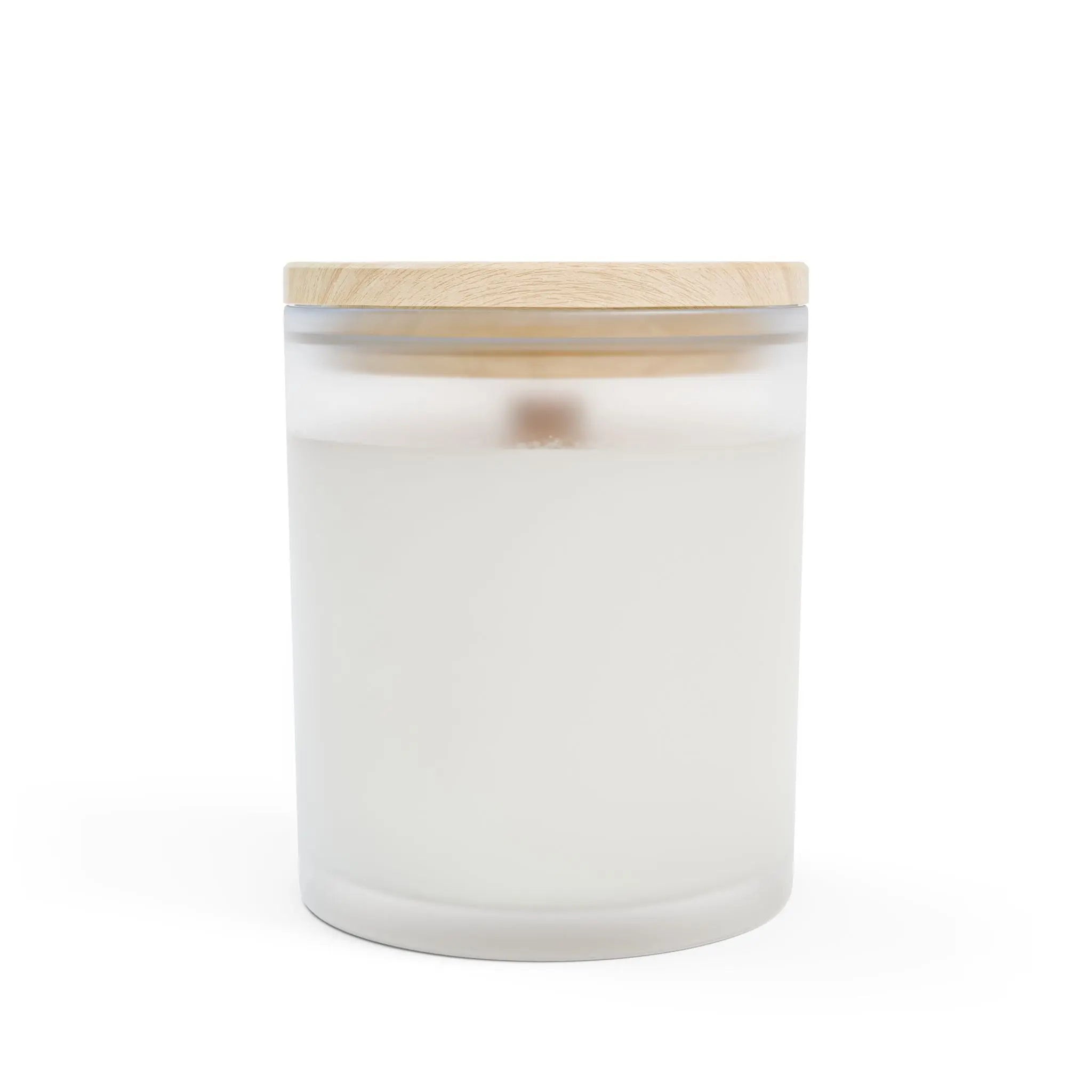 Frosted Glass Scented Candle Printify