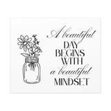 Beautiful Day Canvas Print Printify