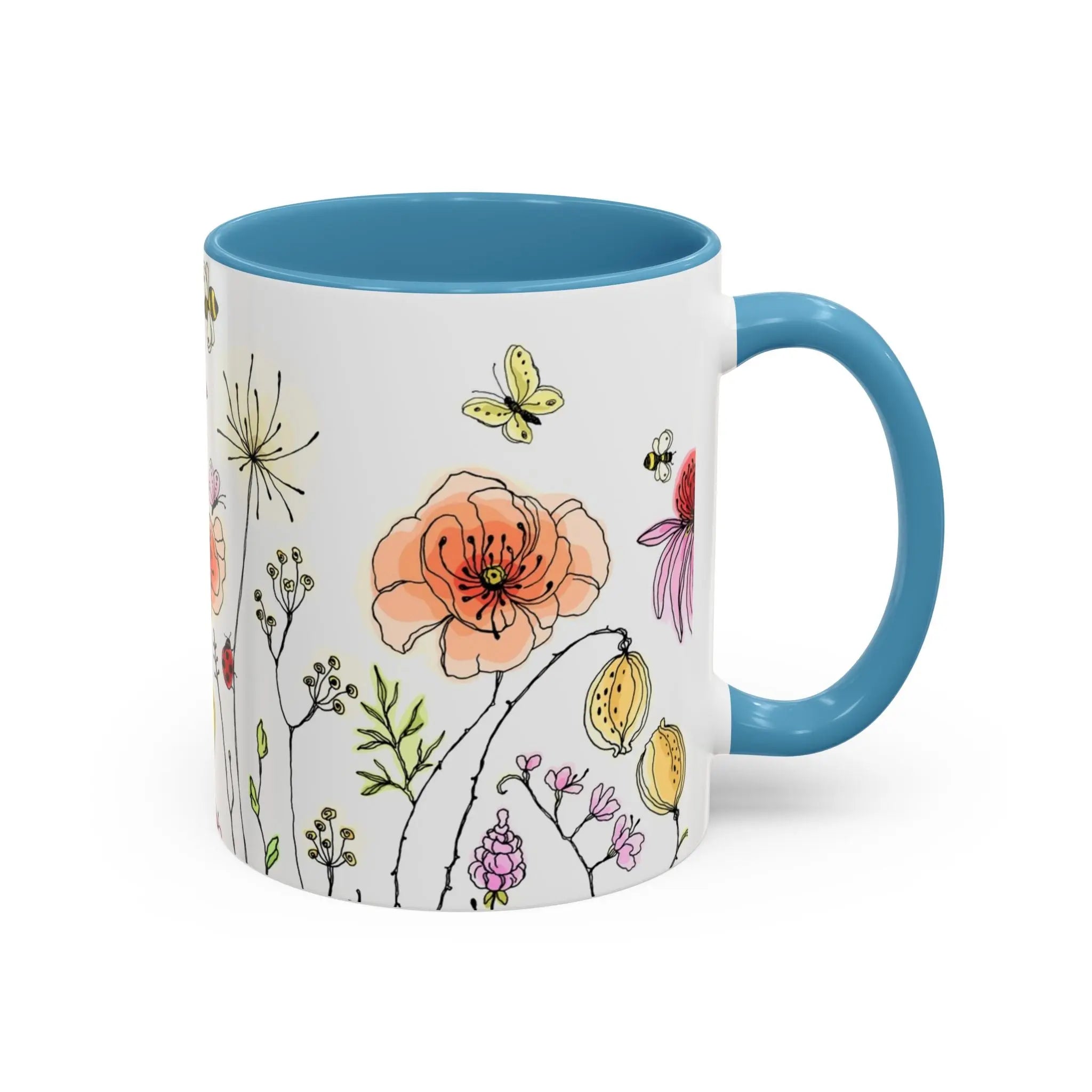 Floral Coffee Mug Printify