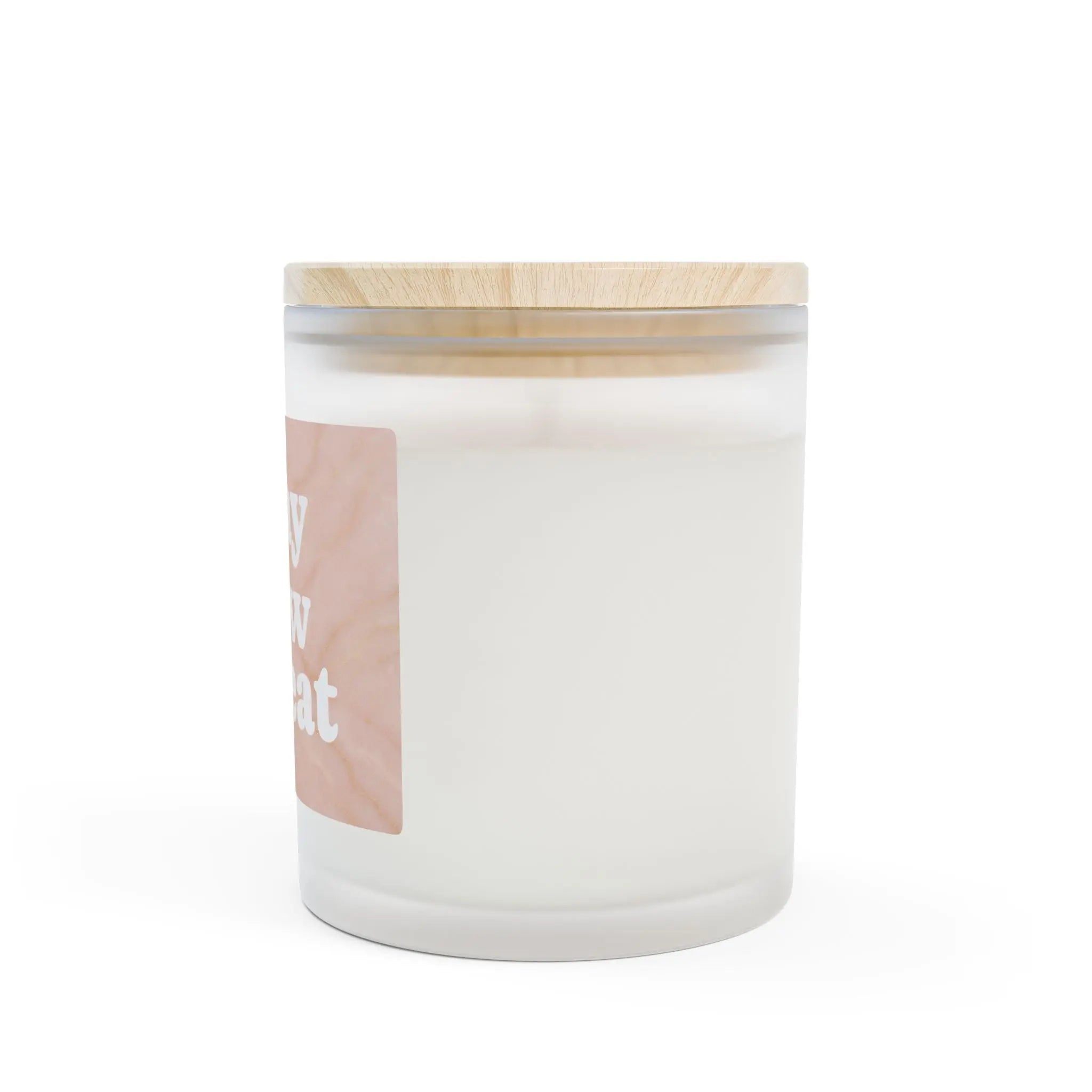 Frosted Glass Scented Candle Printify