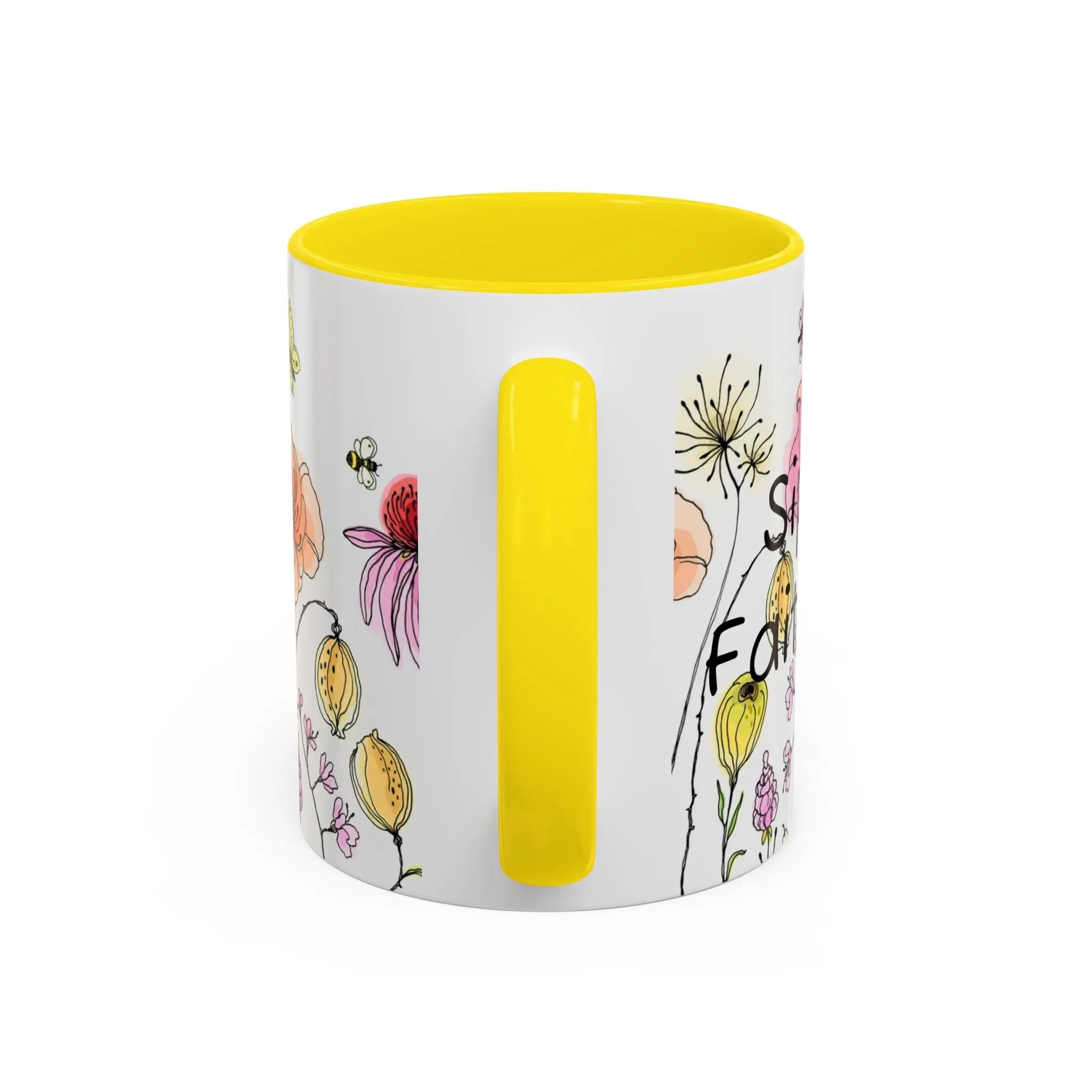 Floral Coffee Mug Printify