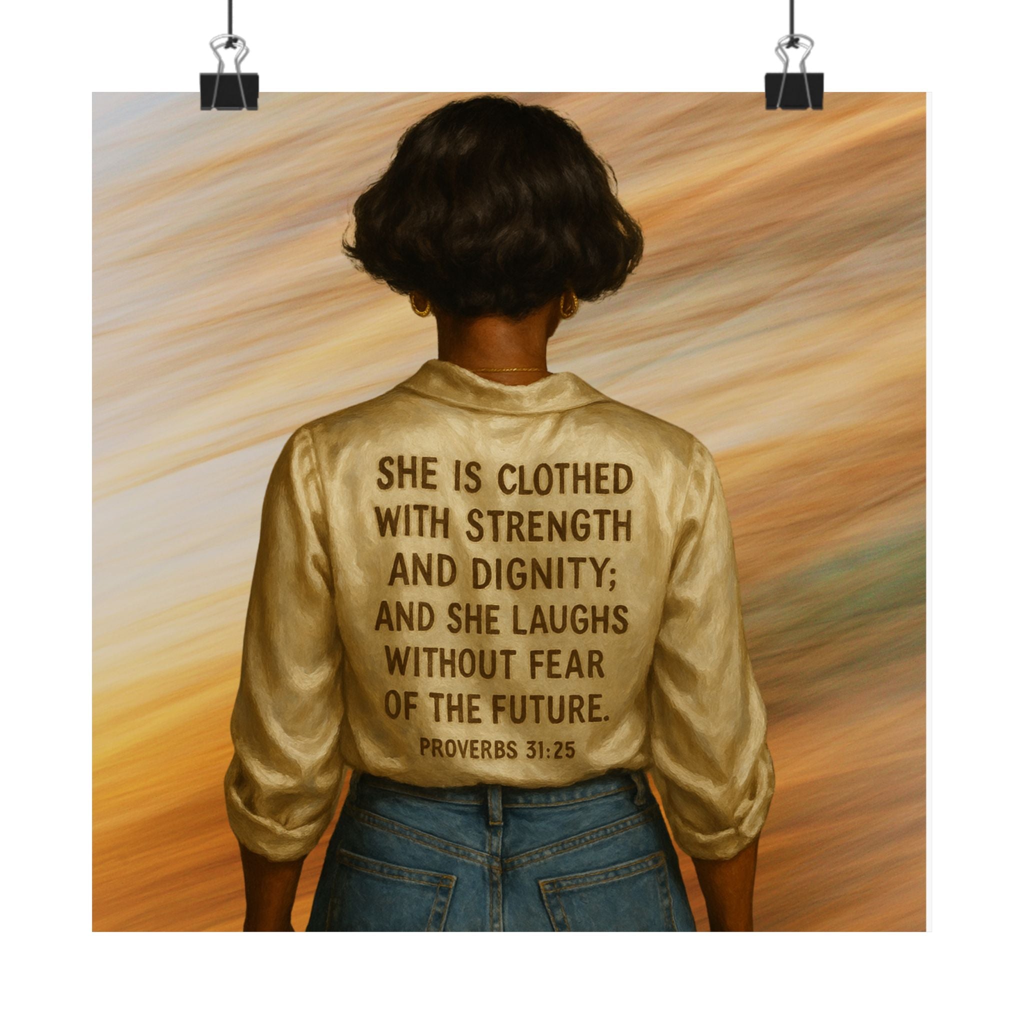 Vertical Poster - Proverbs 31 Woman Motivational Design Printify