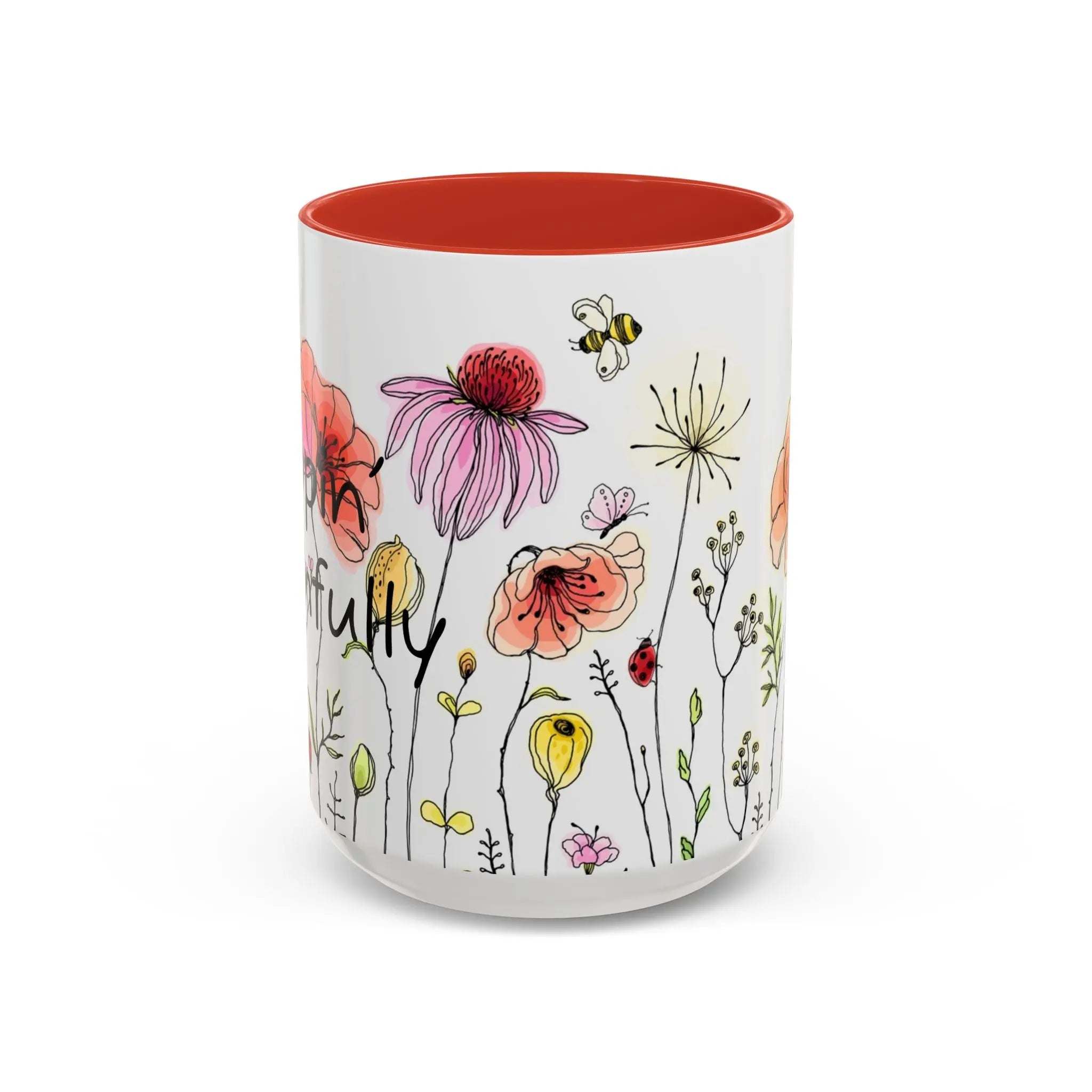Floral Coffee Mug Printify