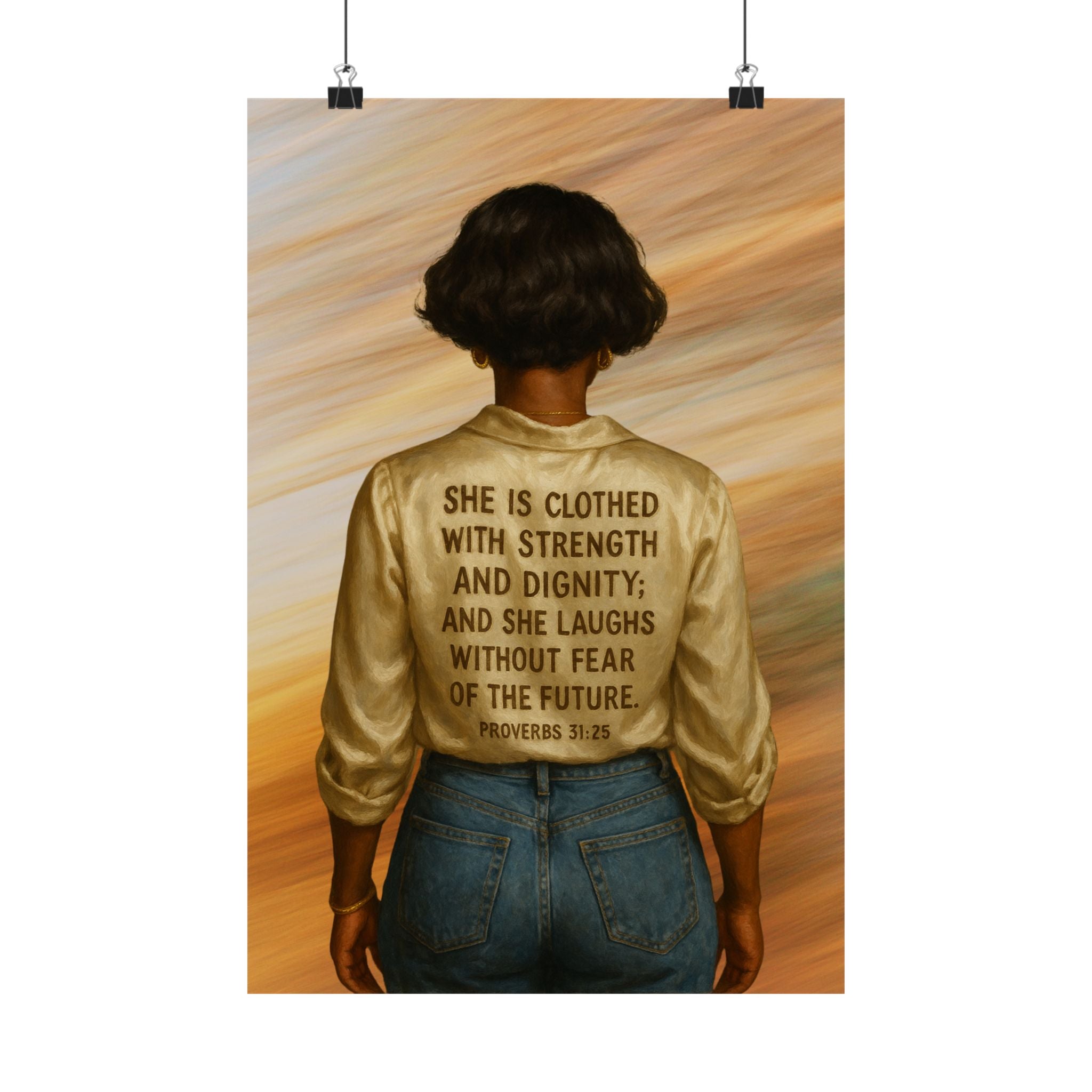 Vertical Poster - Proverbs 31 Woman Motivational Design Printify