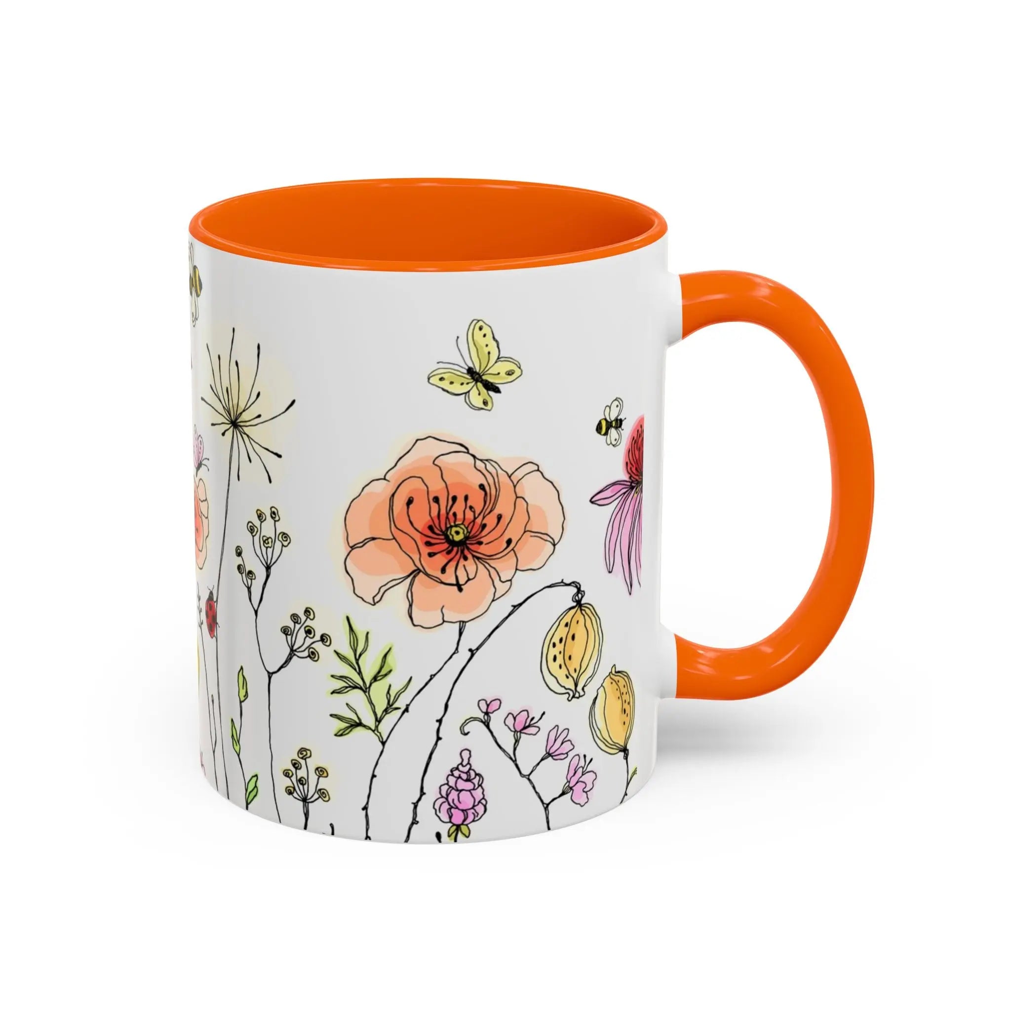 Floral Coffee Mug Printify