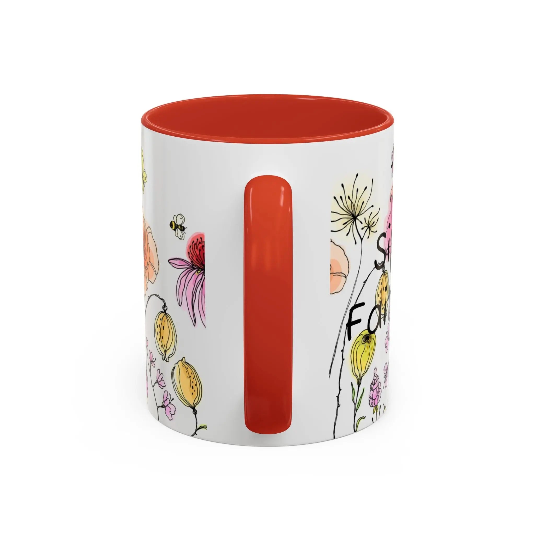 Floral Coffee Mug Printify