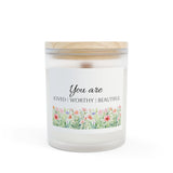 Frosted Glass Scented Candle Printify