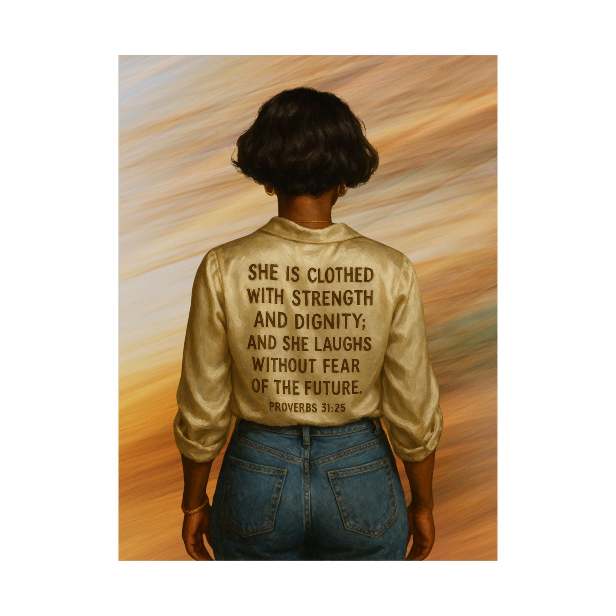 Vertical Poster - Proverbs 31 Woman Motivational Design Printify