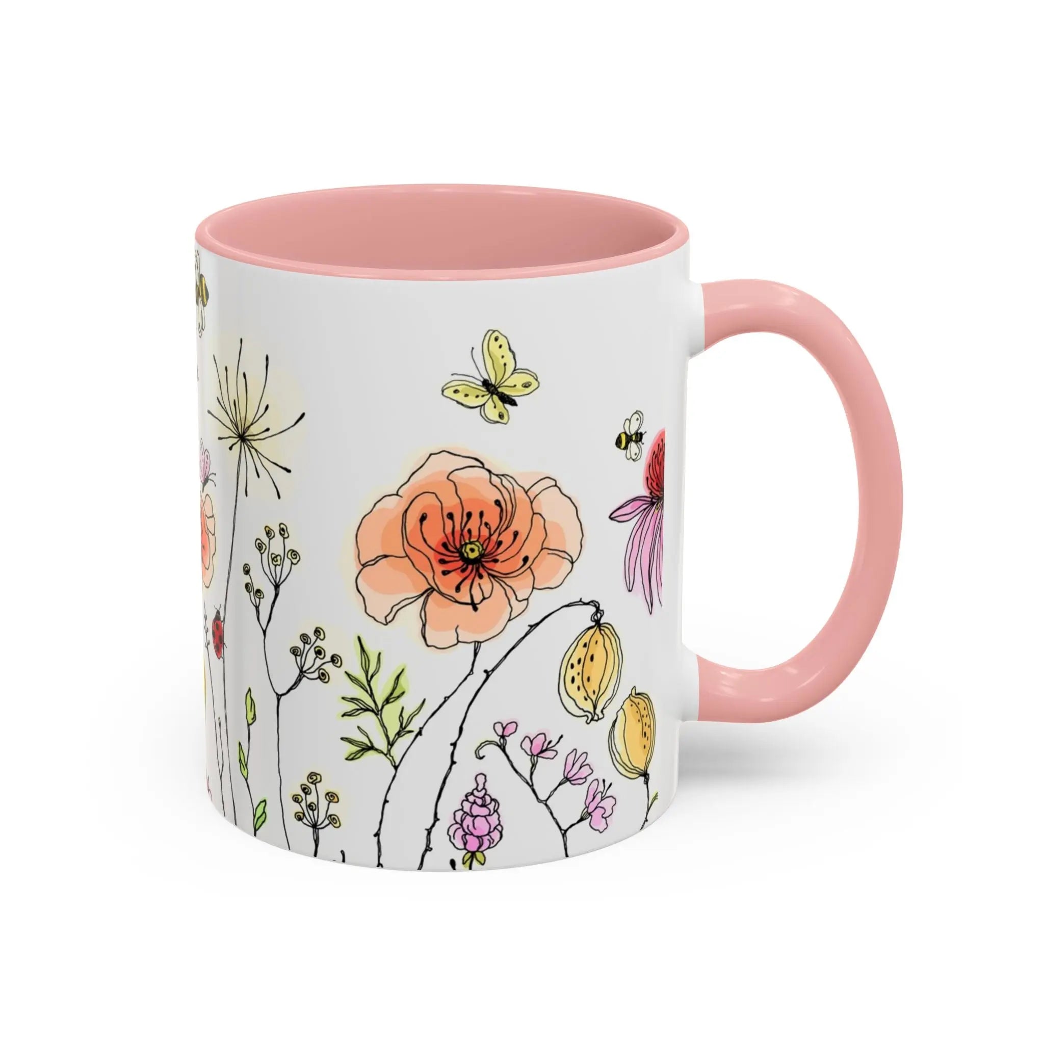 Floral Coffee Mug Printify