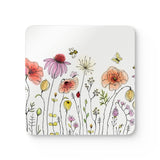 Floral Coaster Set