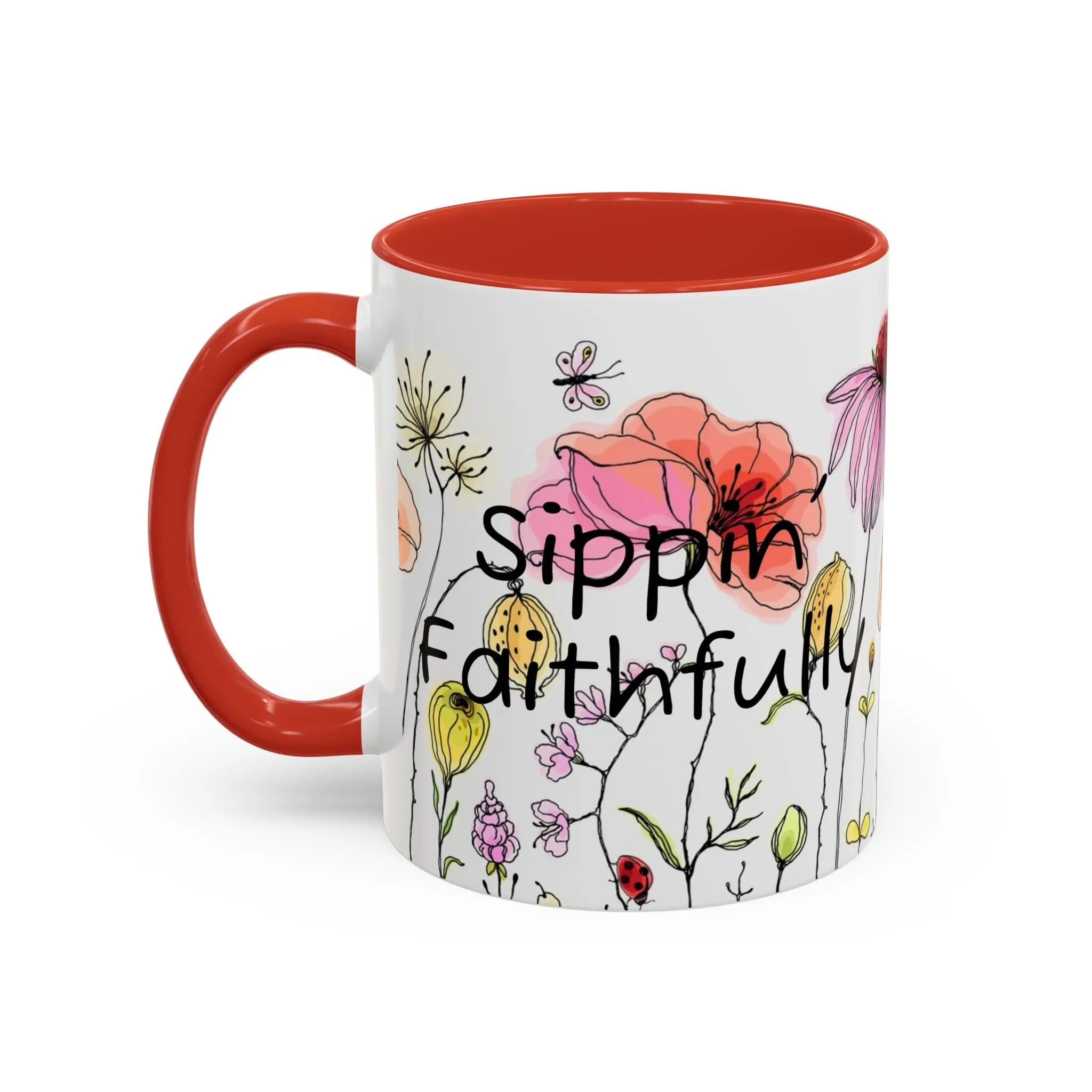 Floral Coffee Mug Printify