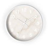 Marble Minimalist Wall Clock Printify
