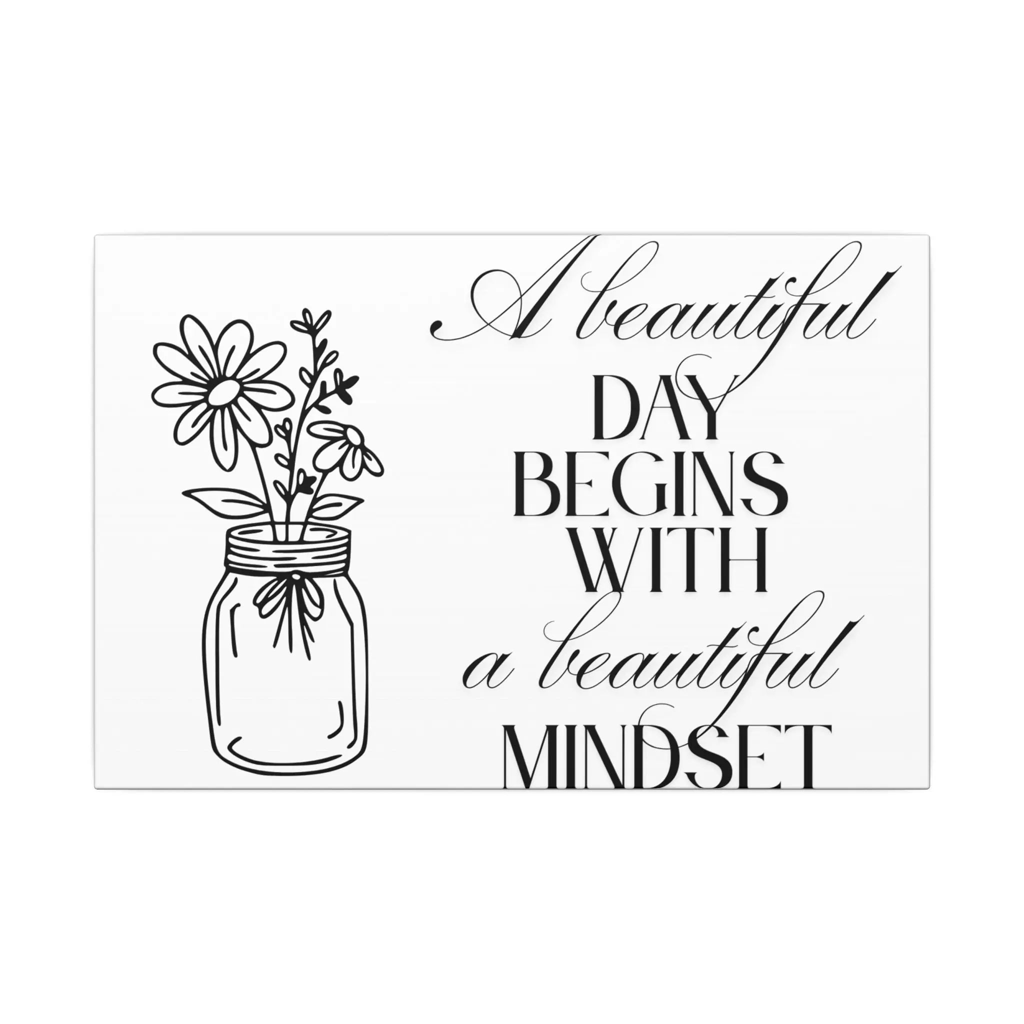 Beautiful Day Canvas Print Printify