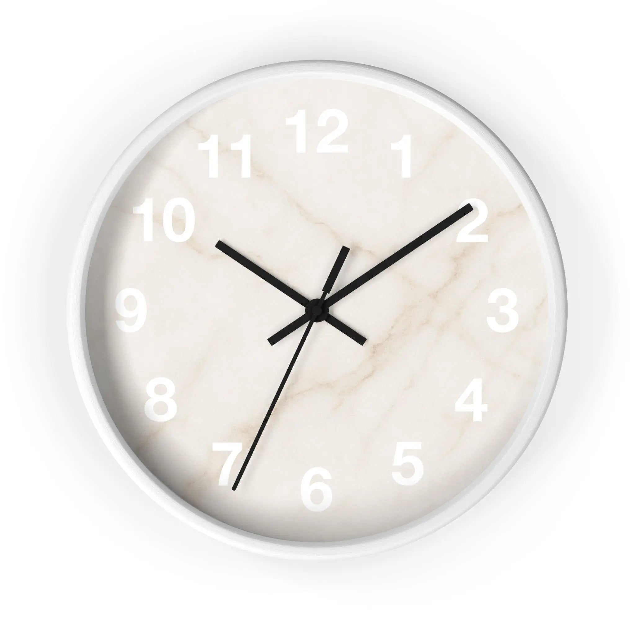 Marble Minimalist Wall Clock Printify