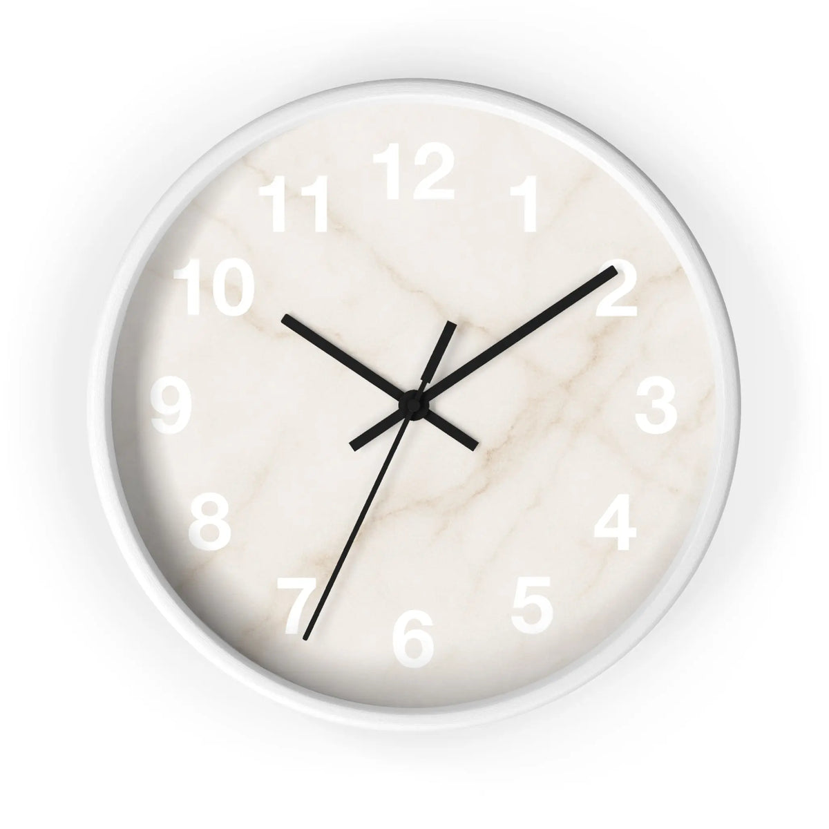 Marble Minimalist Wall Clock Printify