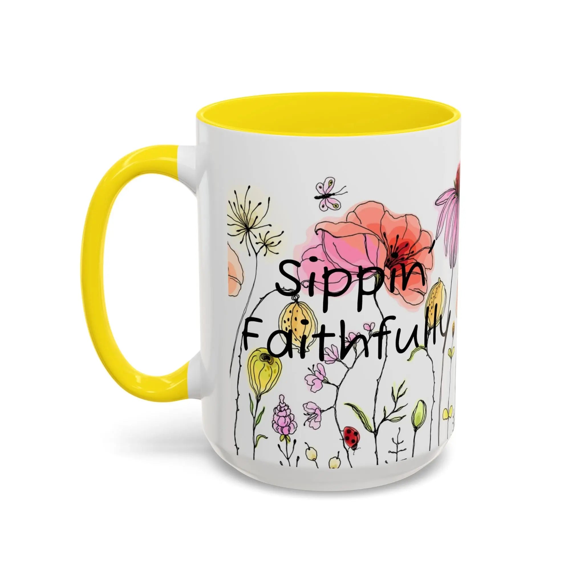 Floral Coffee Mug Printify