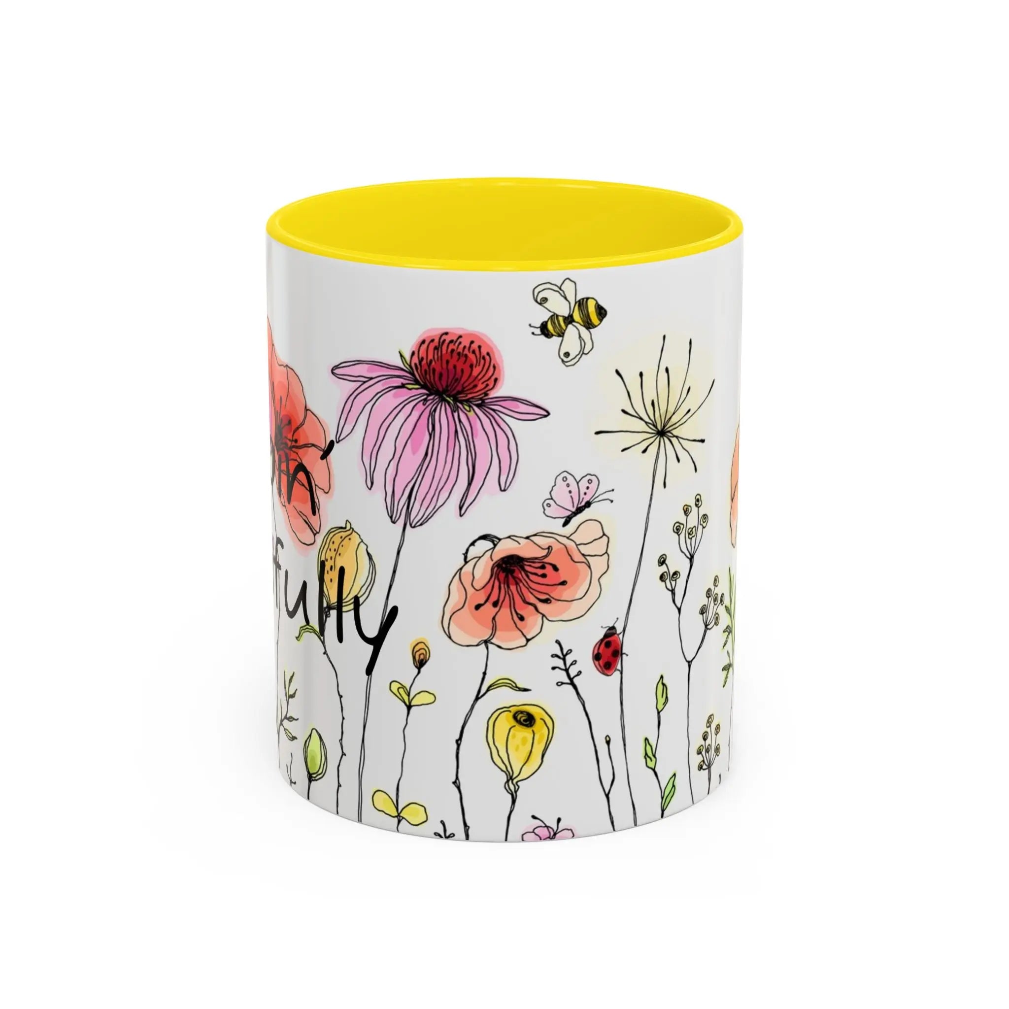 Floral Coffee Mug Printify