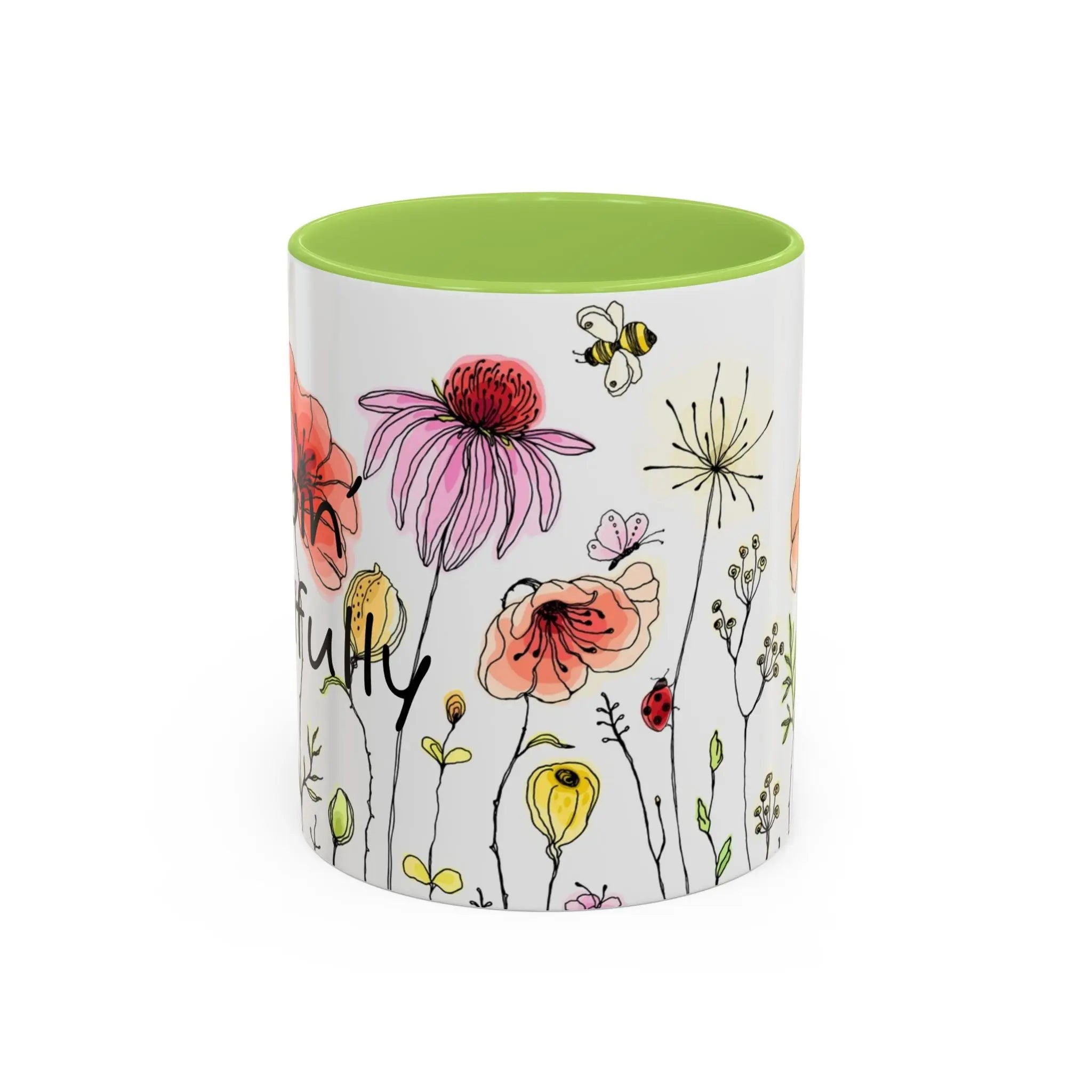 Floral Coffee Mug Printify