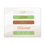 Self Talk Canvas Print Printify