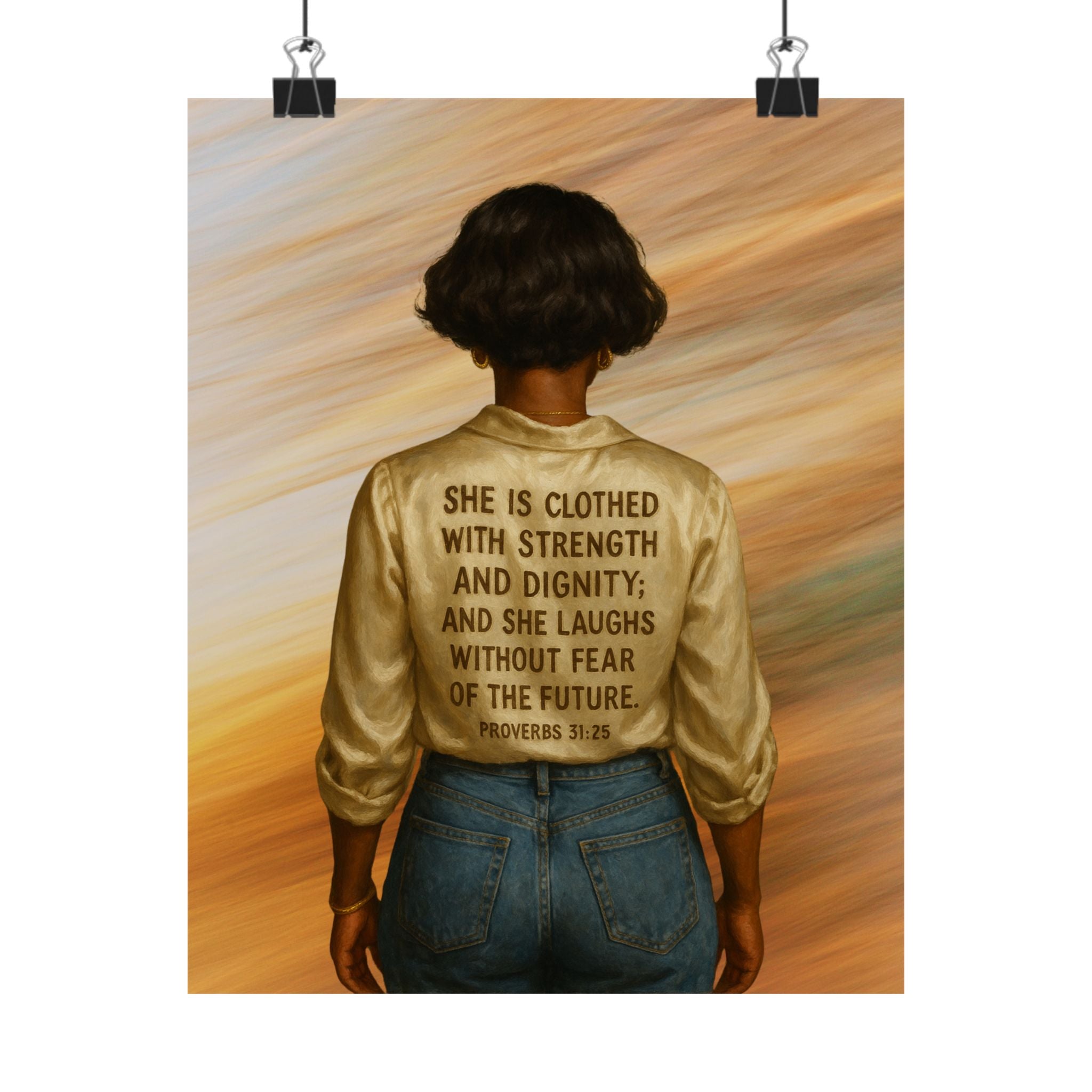 Vertical Poster - Proverbs 31 Woman Motivational Design Printify