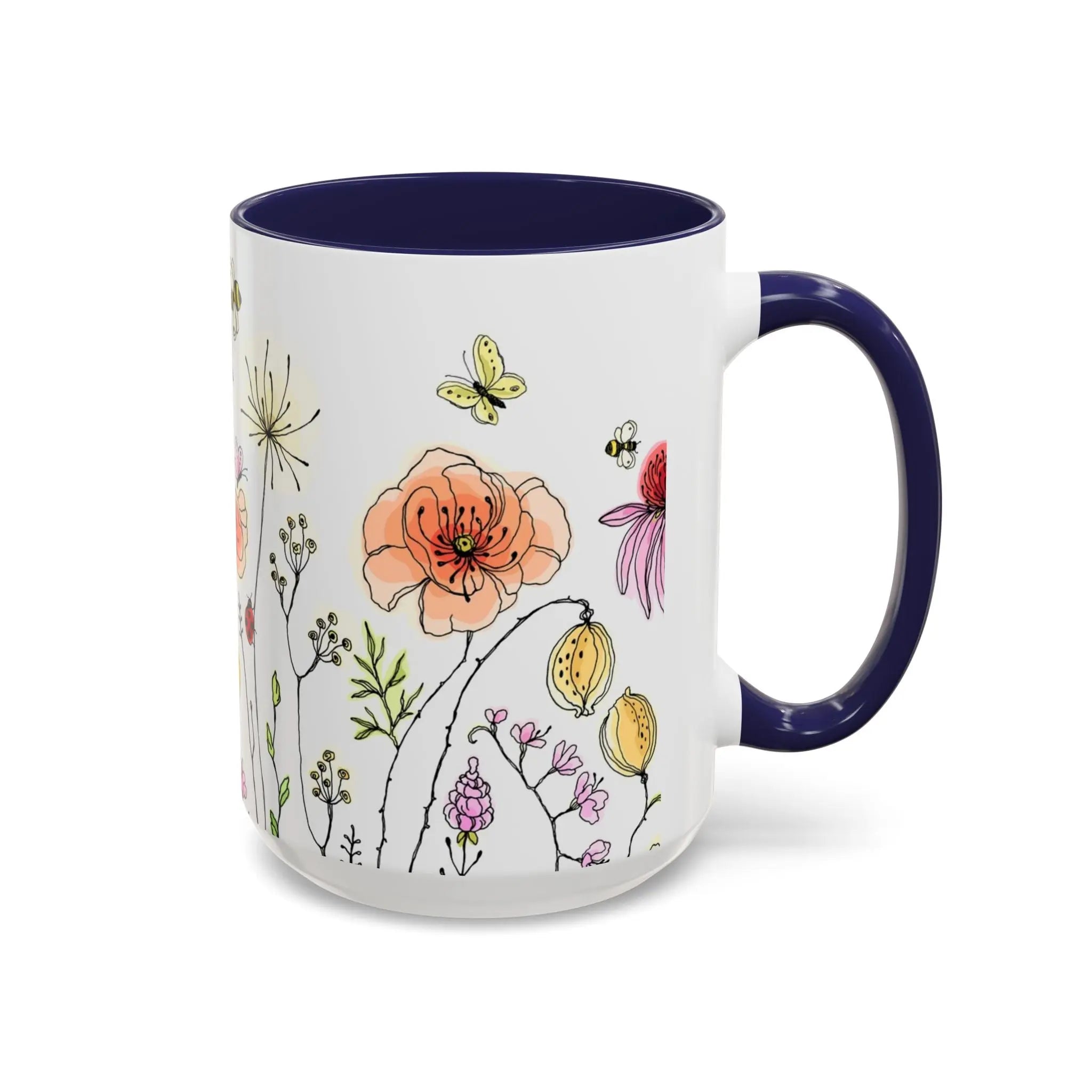 Floral Coffee Mug Printify