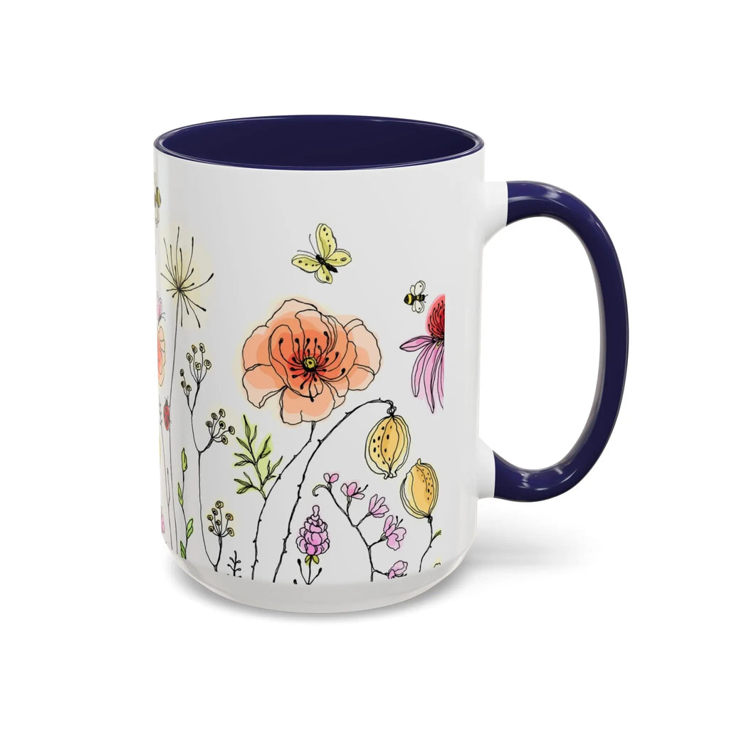 Floral Coffee Mug Printify