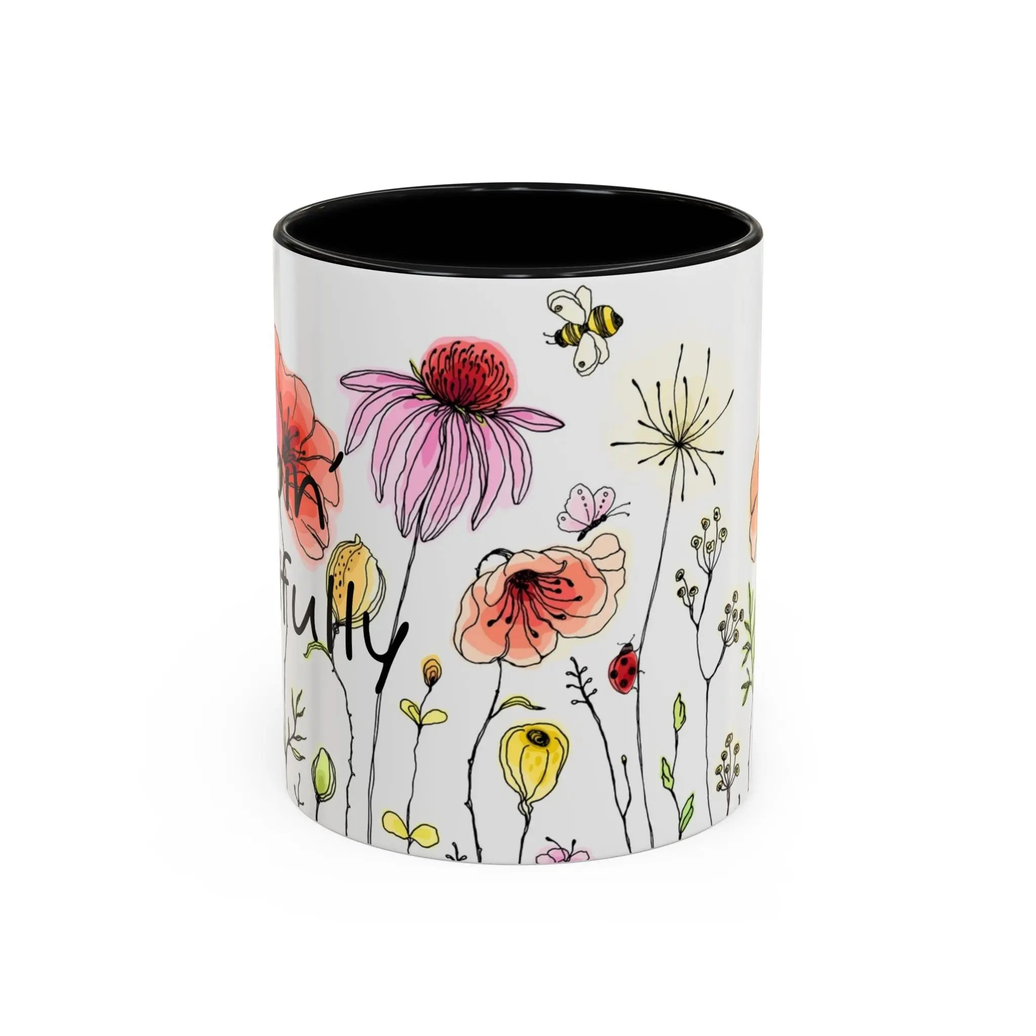 Floral Coffee Mug Printify