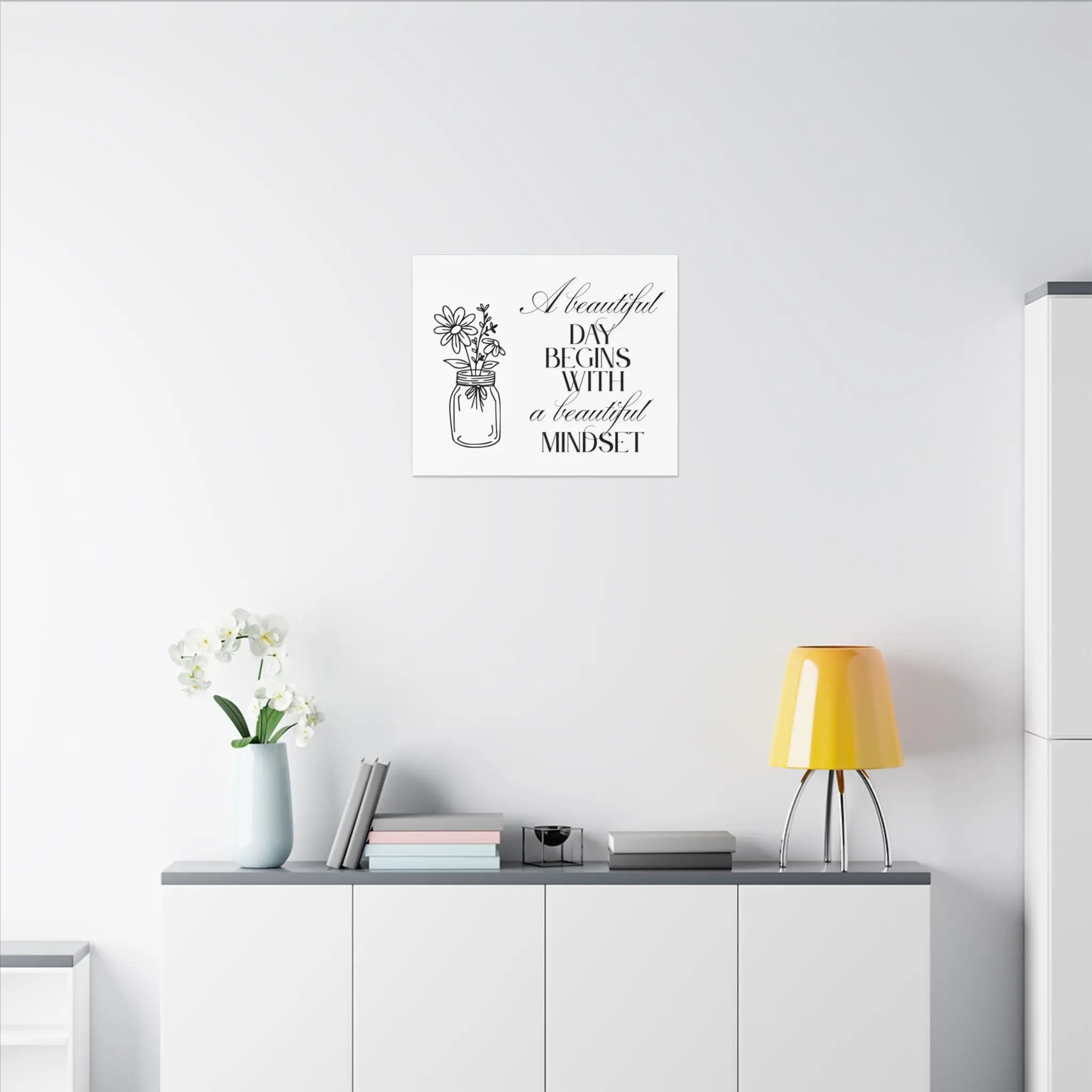Beautiful Day Canvas Print Printify