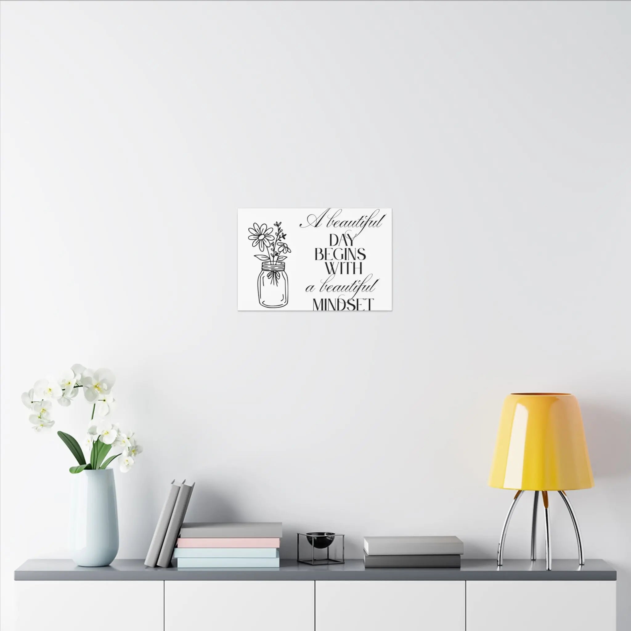 Beautiful Day Canvas Print Printify